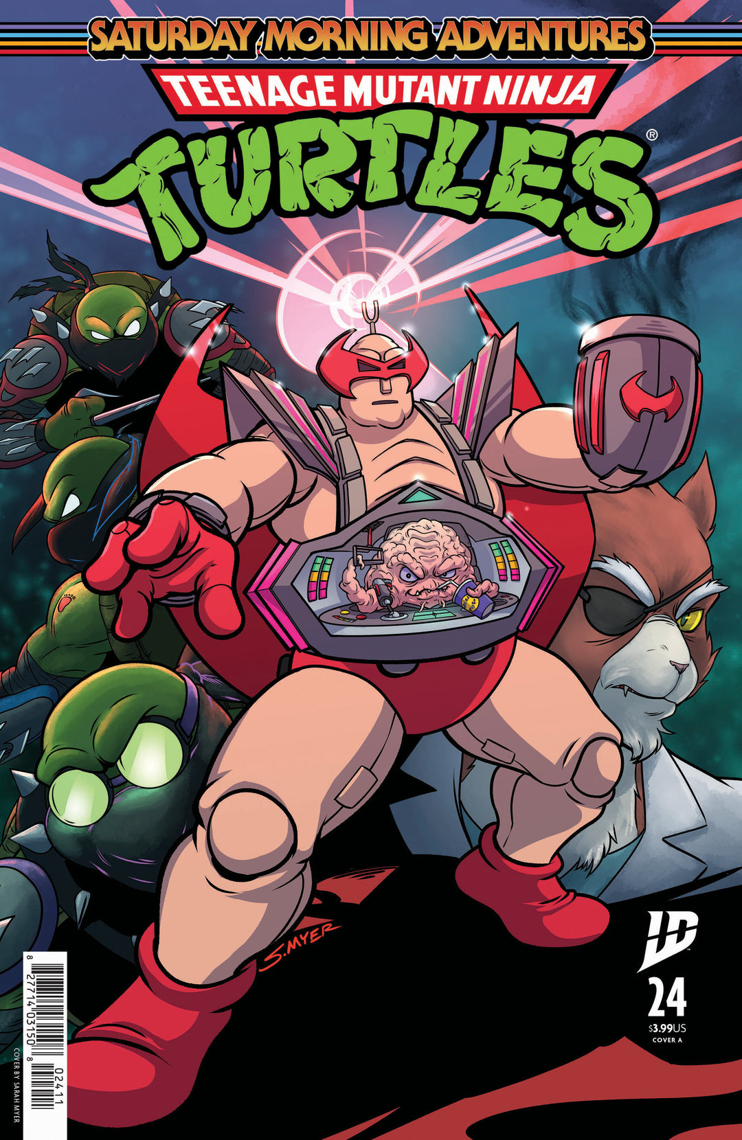Teenage Mutant Ninja Turtles Saturday Morning Adventure (2023-) #24 Cover A Myer
