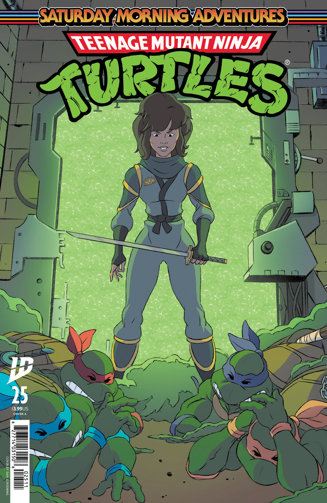 Teenage Mutant Ninja Turtles: Saturday Morning Adventures (2023-) #25 Cover A (Schoening)