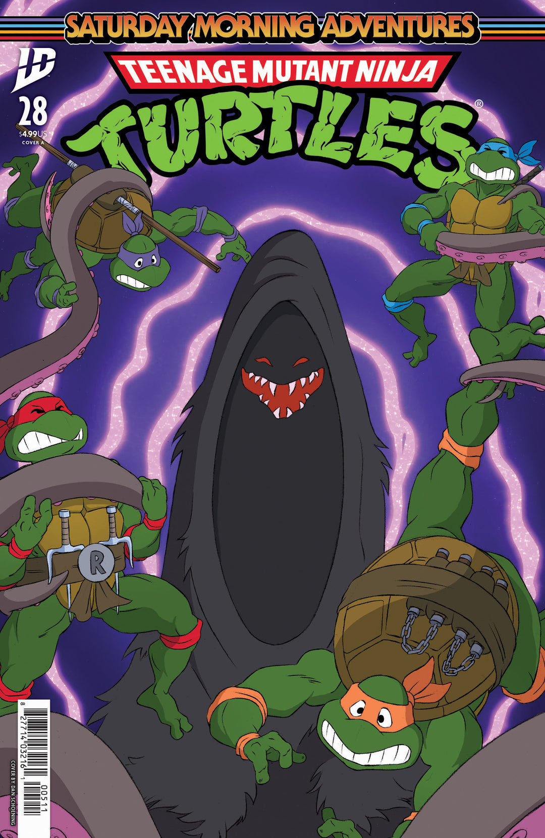 Teenage Mutant Ninja Turtles: Saturday Morning Adventures (2023-) #28 Cover A (Schoening)