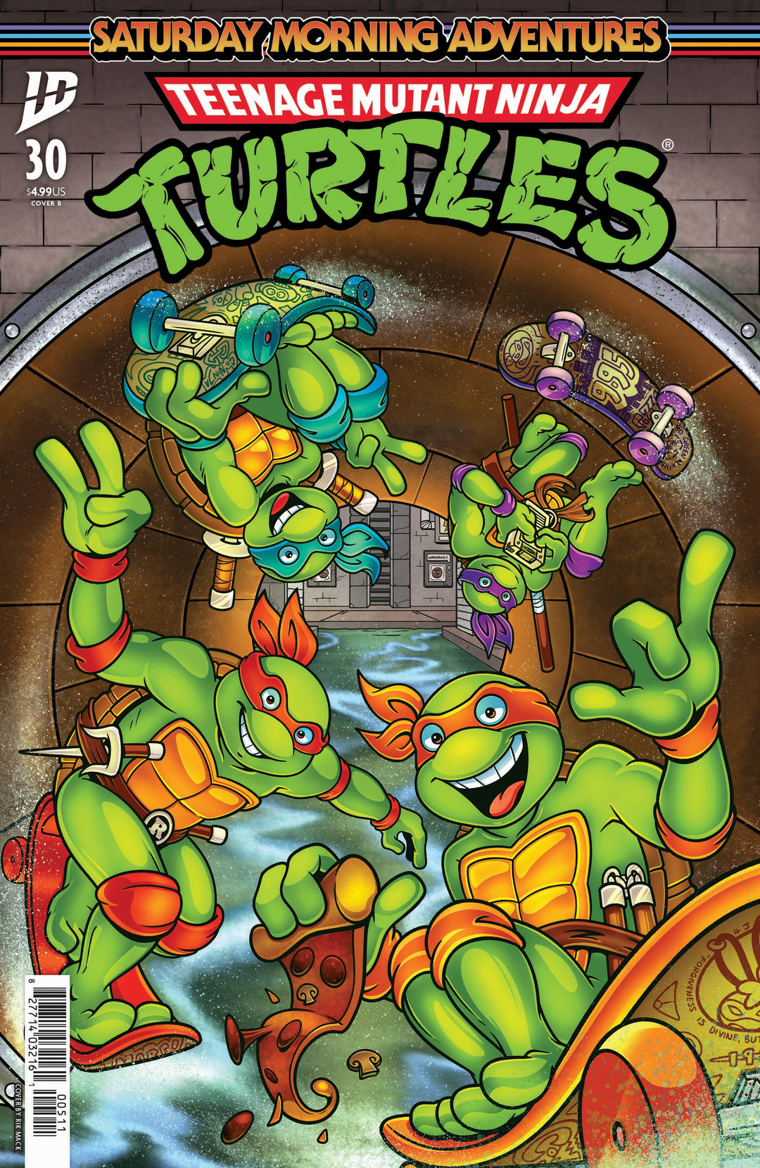 Teenage Mutant Ninja Turtles: Saturday Morning Adventures (2023-) #30 Variant B (Mack)