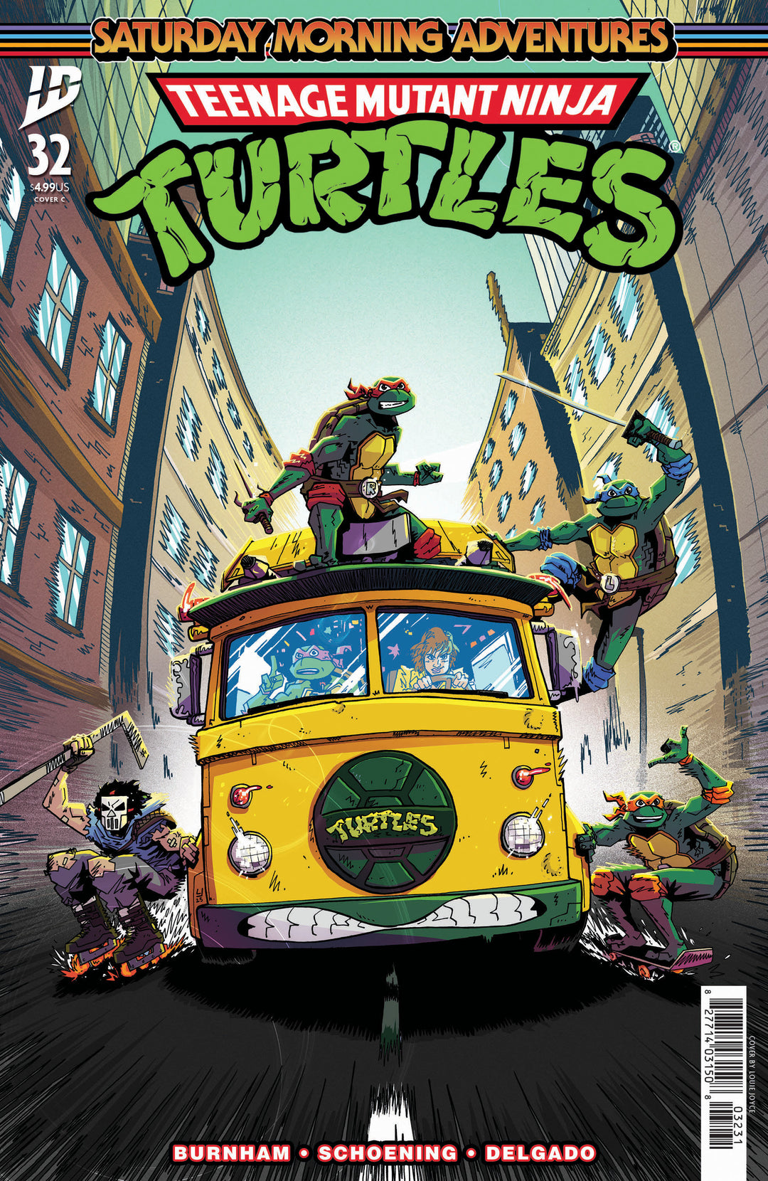 Teenage Mutant Ninja Turtles Saturday Morning Adventures (2023-) #32 Variant C (Joyce)