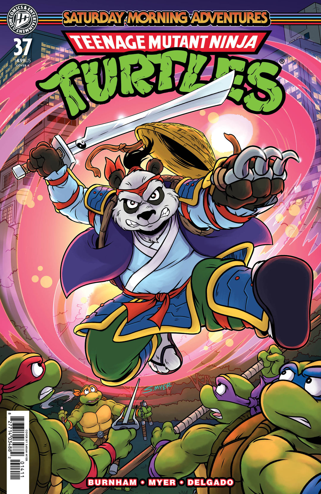 Teenage Mutant Ninja Turtles: Saturday Morning Adventures (2023) #37 Cover A (Myer)