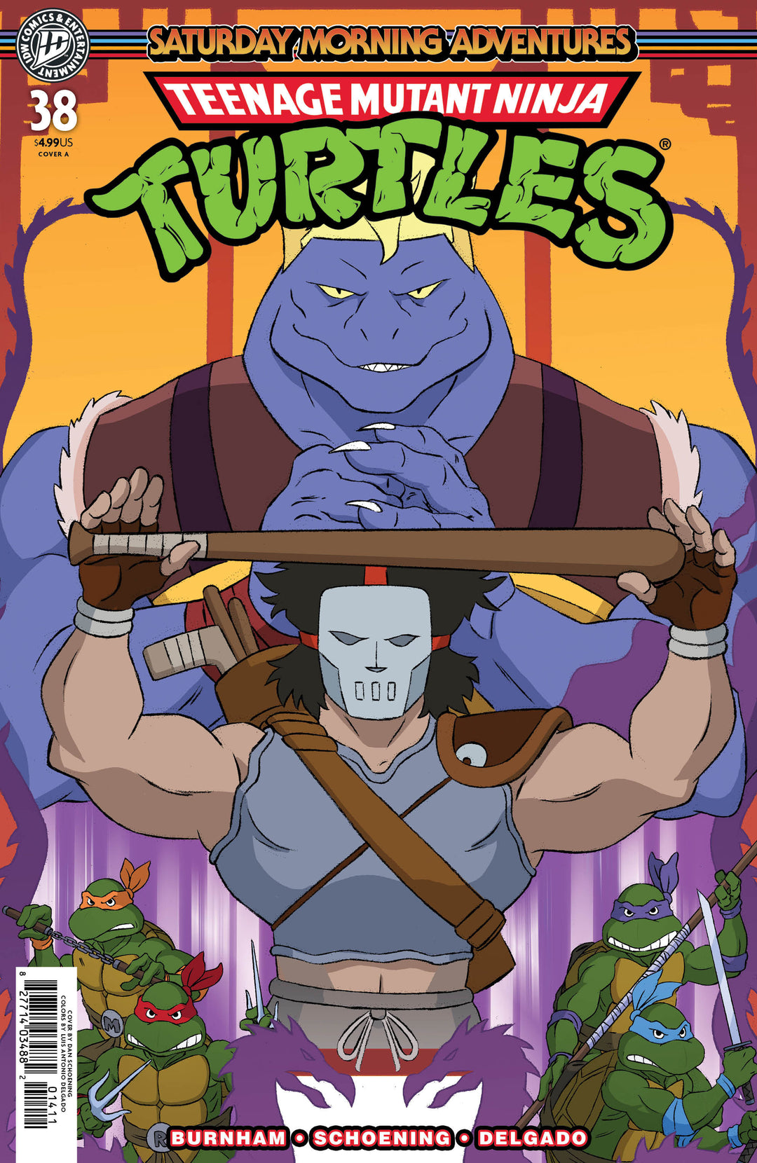 Teenage Mutant Ninja Turtles: Saturday Morning Adventures (2023) #38 Cover A (Schoening)