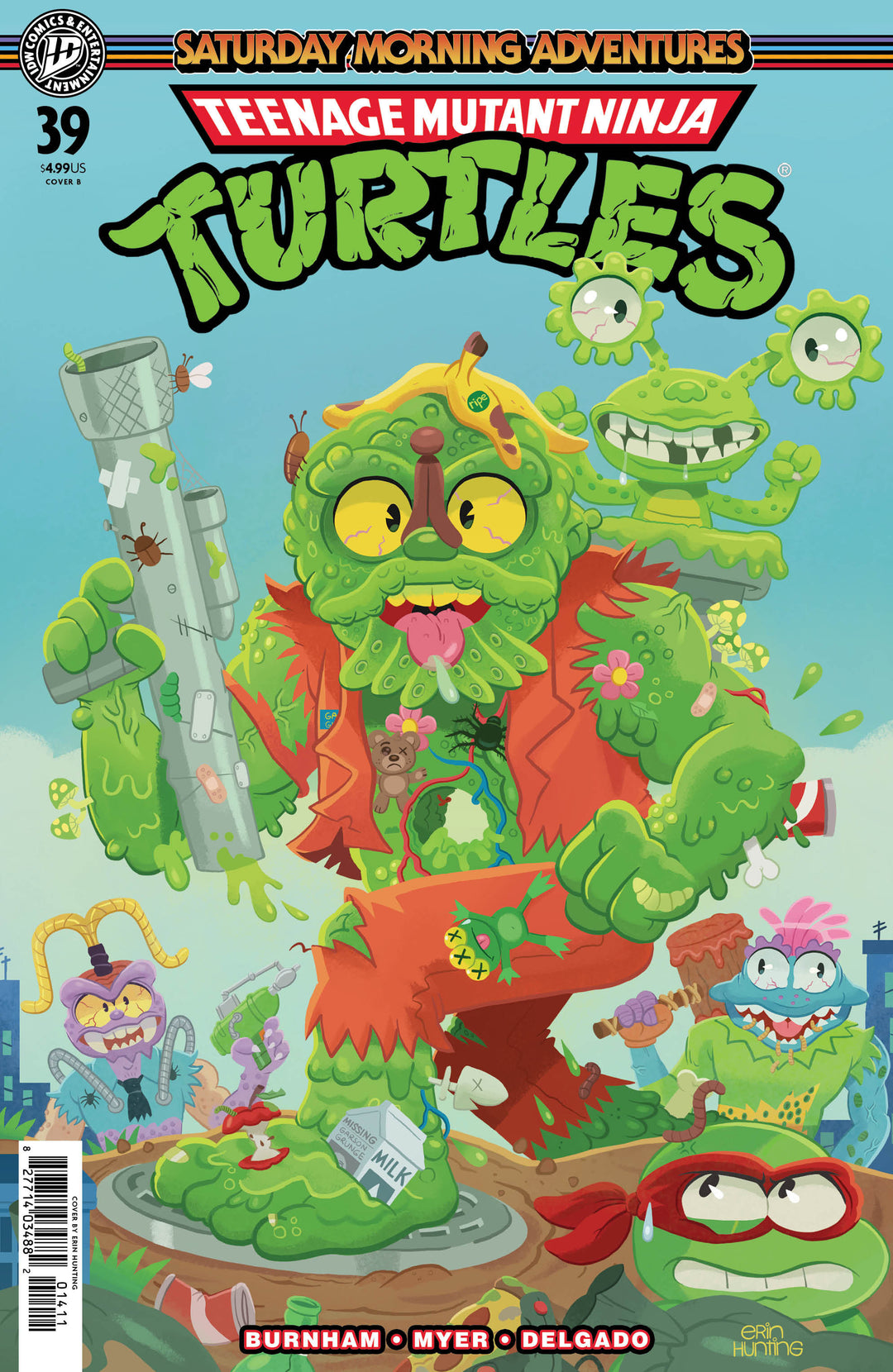 Teenage Mutant Ninja Turtles: Saturday Morning Adventures (2023) #39 Variant B (Hunting)