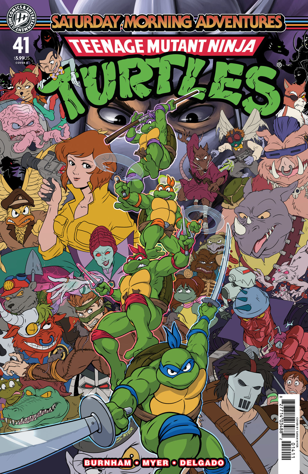 Teenage Mutant Ninja Turtles: Saturday Morning Adventures (2023) #41 Cover A (Myer)