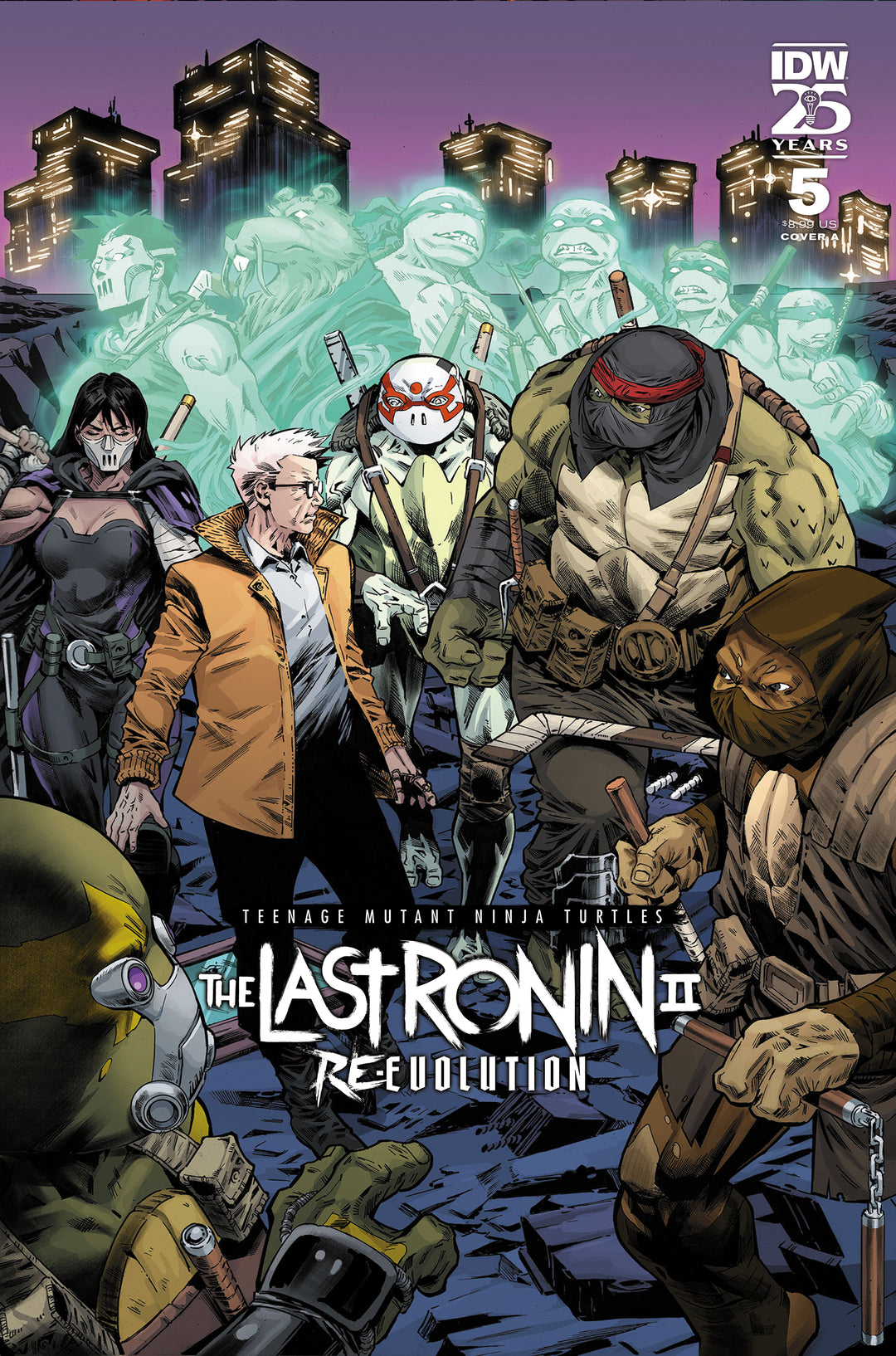 Teenage Mutant Ninja Turtles: The Last Ronin II - Re-Evolution #5 Cover A Escorzas (Mature)