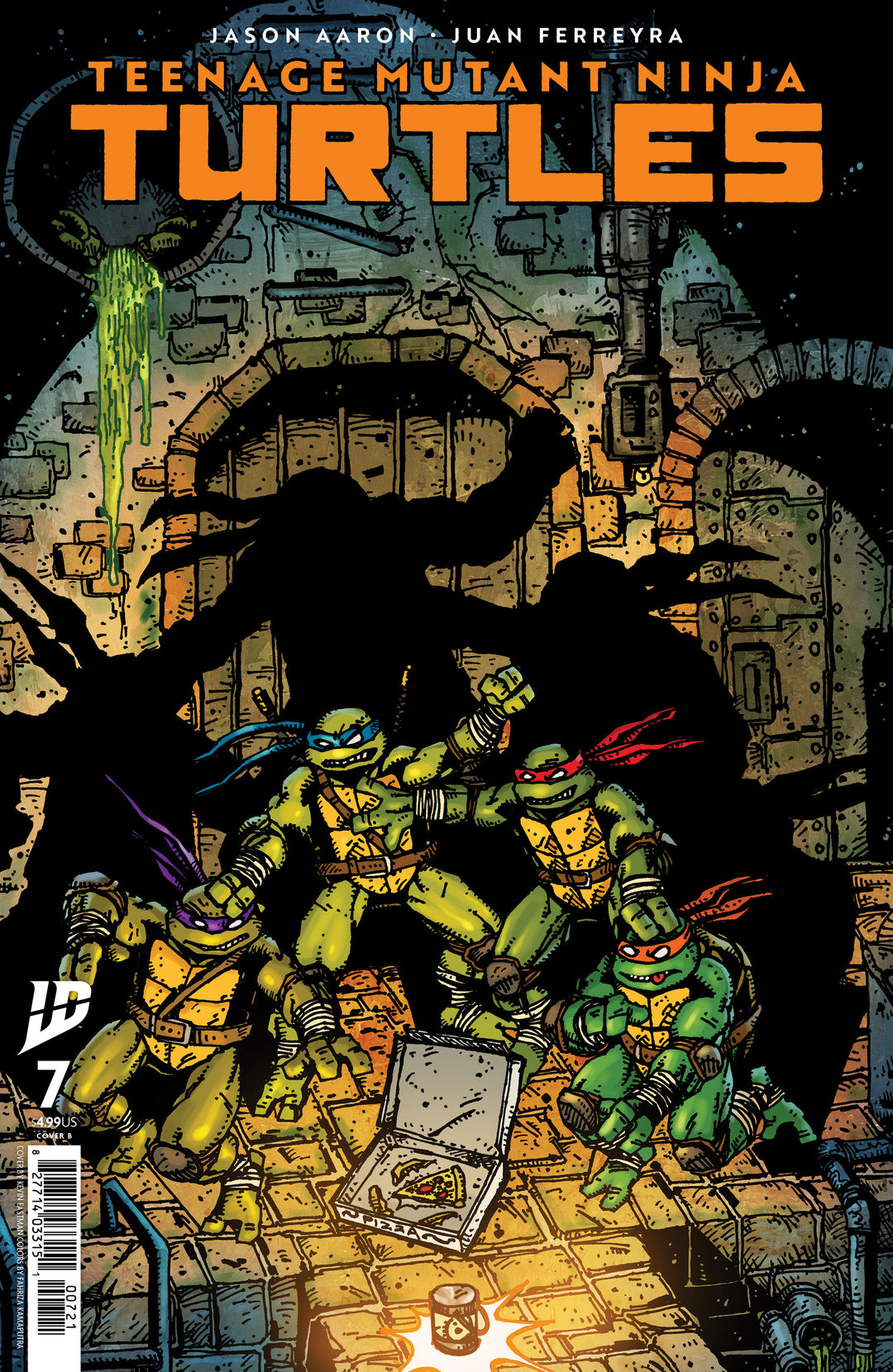 Teenage Mutant Ninja Turtles (2024) #7 Variant B (Eastman)