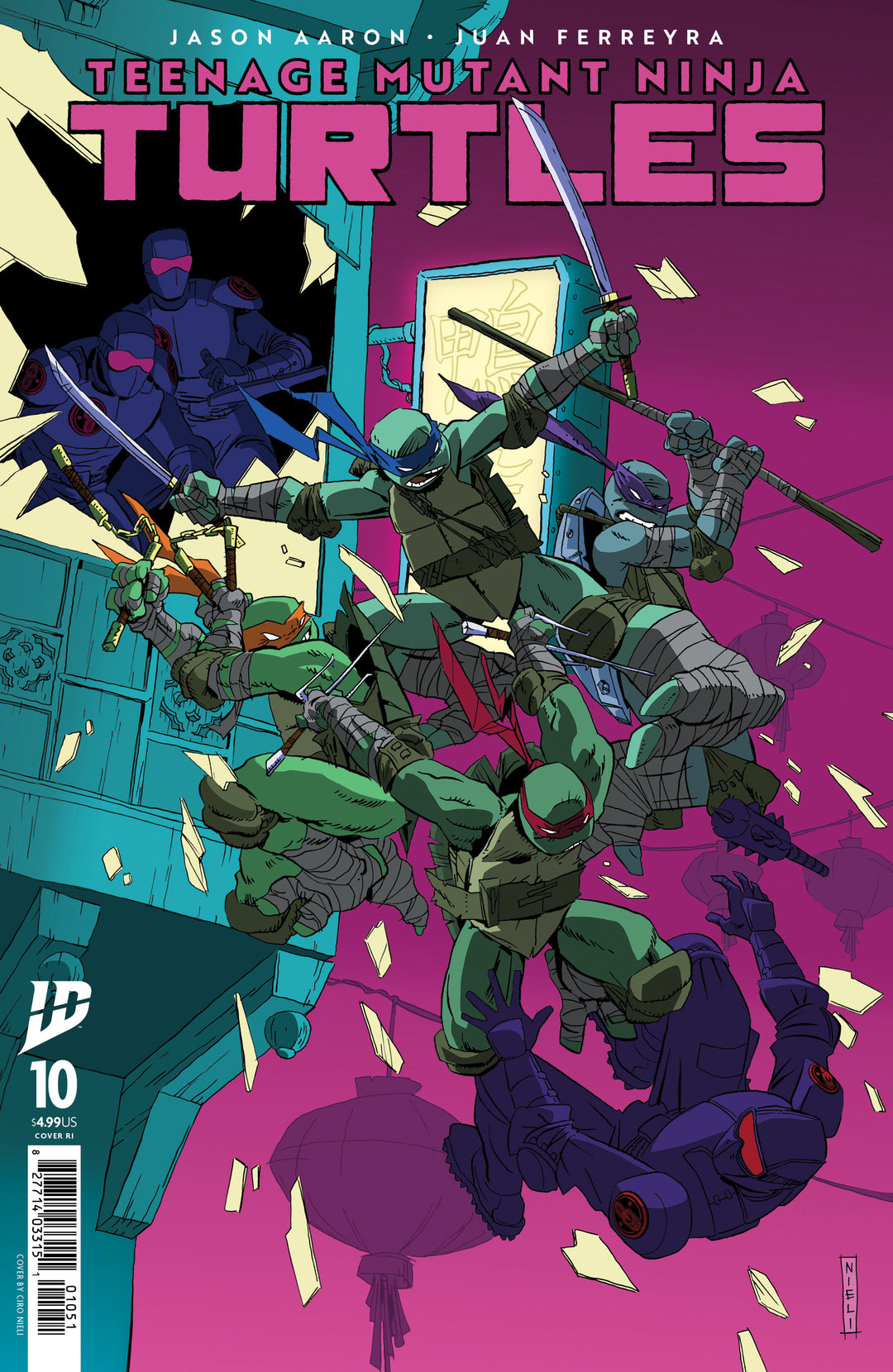 Teenage Mutant Ninja Turtles (2024) #10 Variant G (1:25) Nieli Edition
