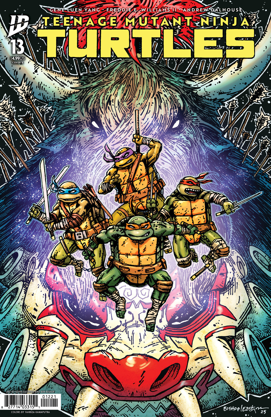 Teenage Mutant Ninja Turtles (2024) #13 Variant B (Eastman & Bishop)