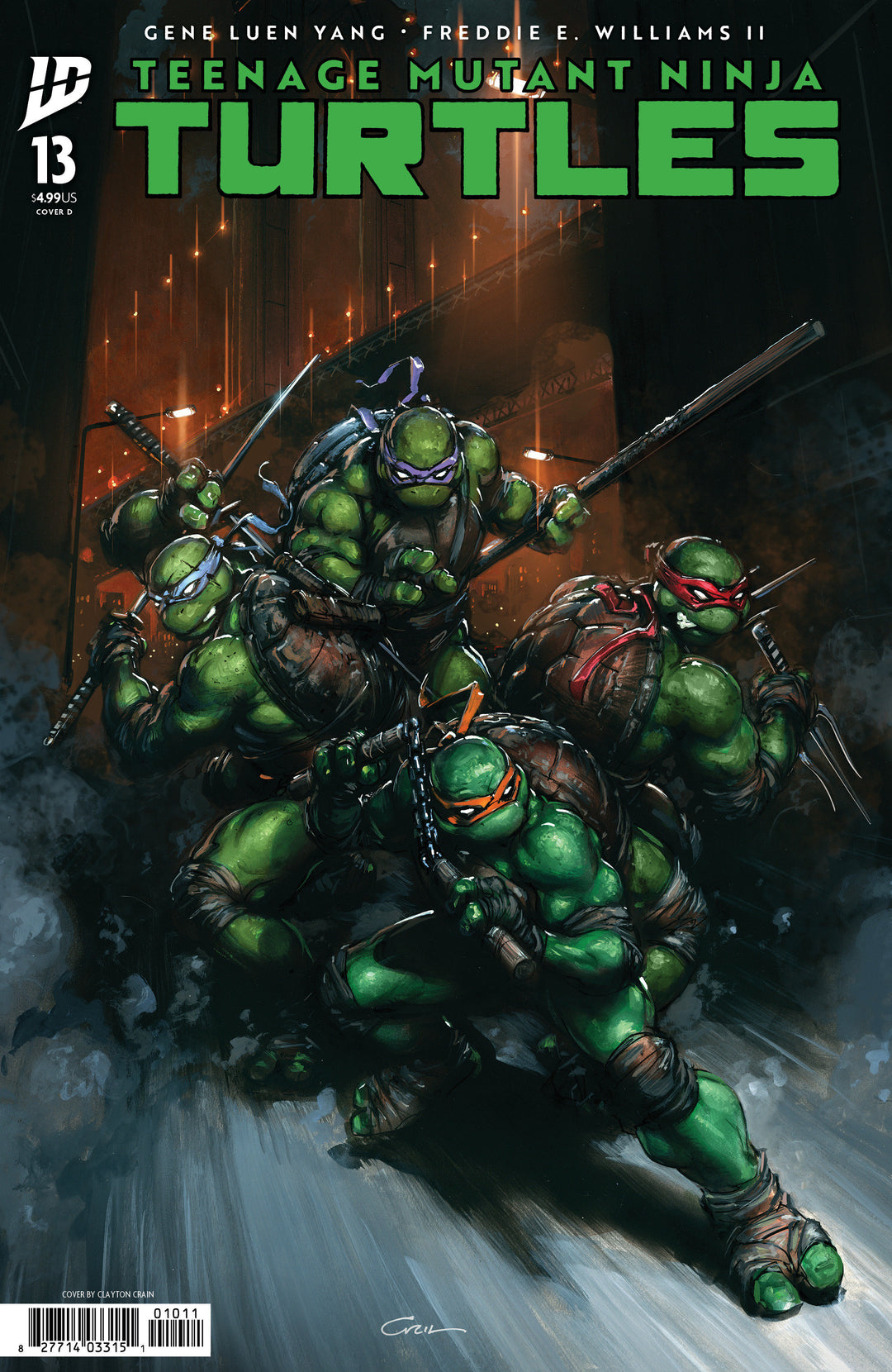 Teenage Mutant Ninja Turtles (2024) #13 Variant D (Crain)