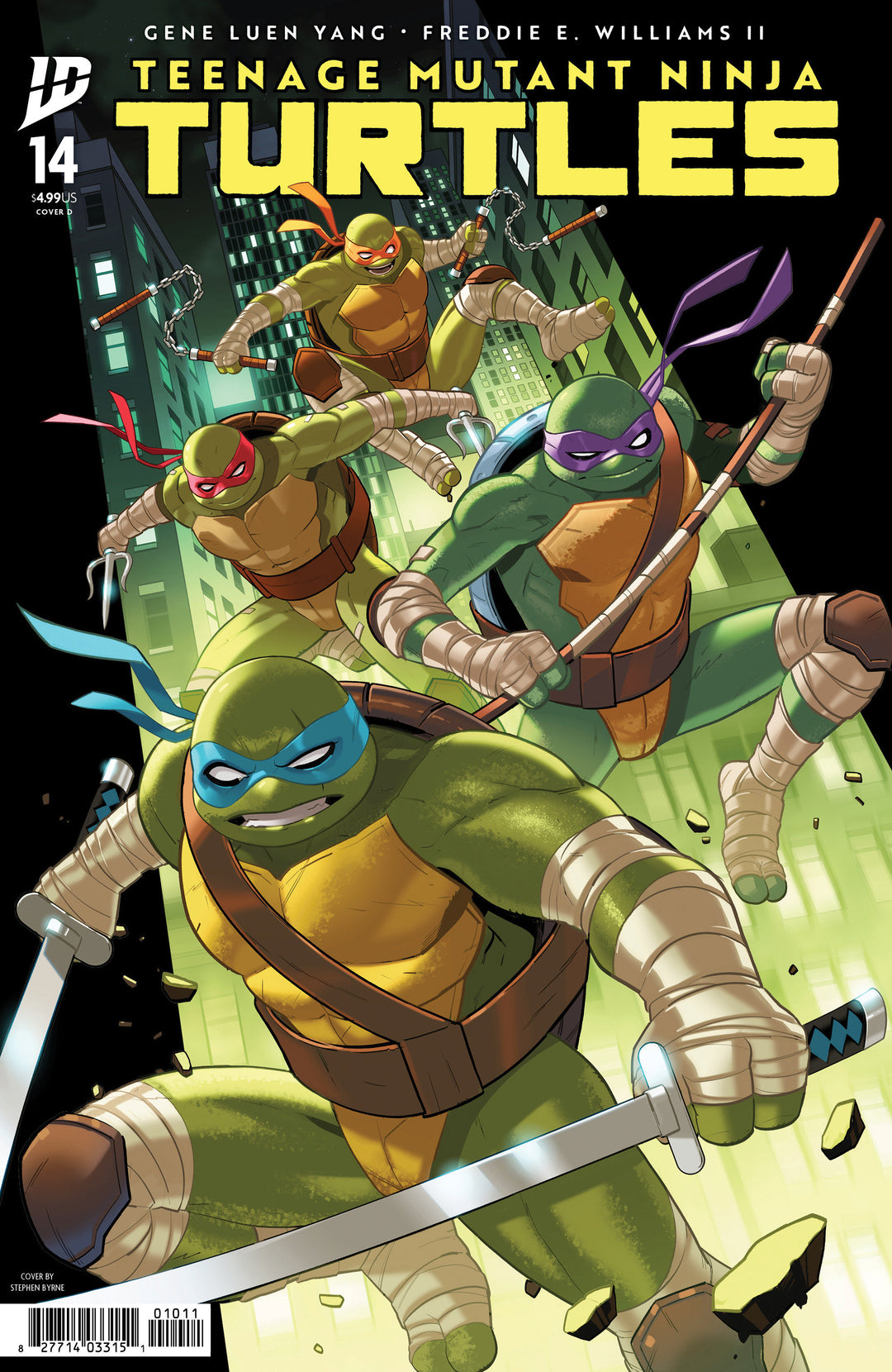 Teenage Mutant Ninja Turtles (2024) #14 Variant D (Byrne)