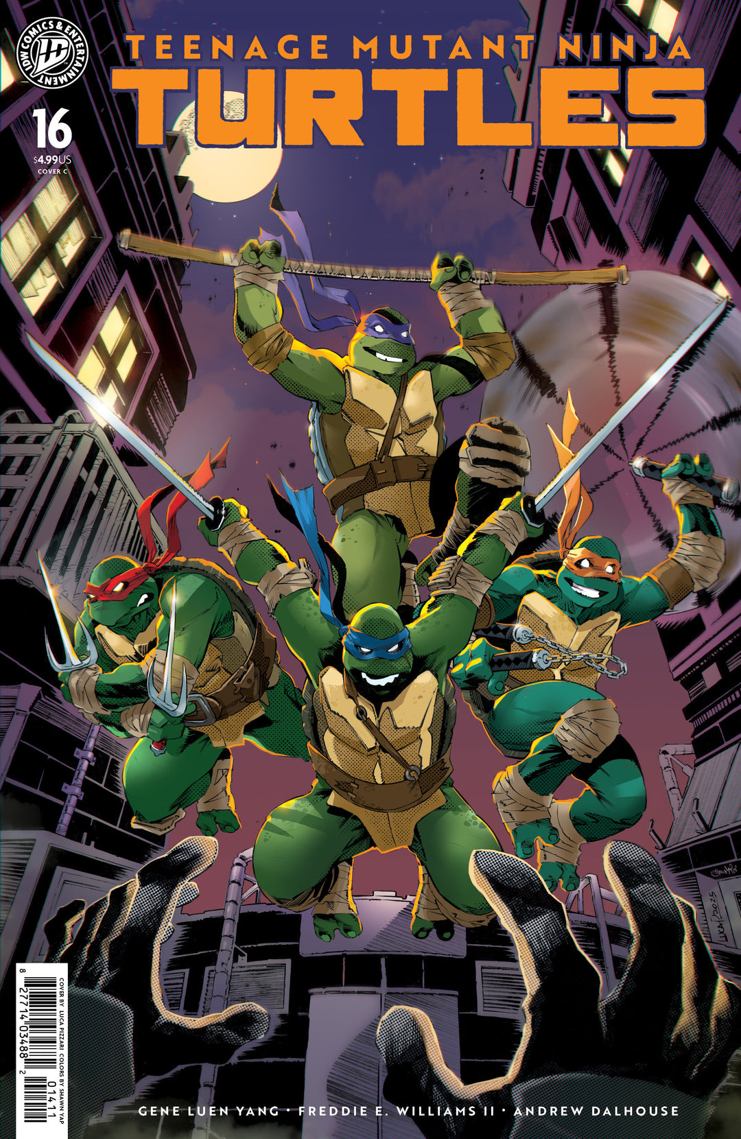 Teenage Mutant Ninja Turtles (2024) #16 Variant C (Pizzari)