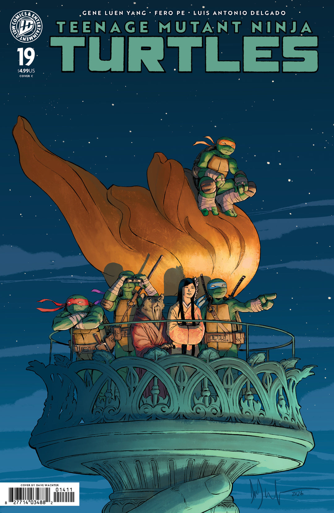 Teenage Mutant Ninja Turtles (2024) #19 Variant C (Wachter)
