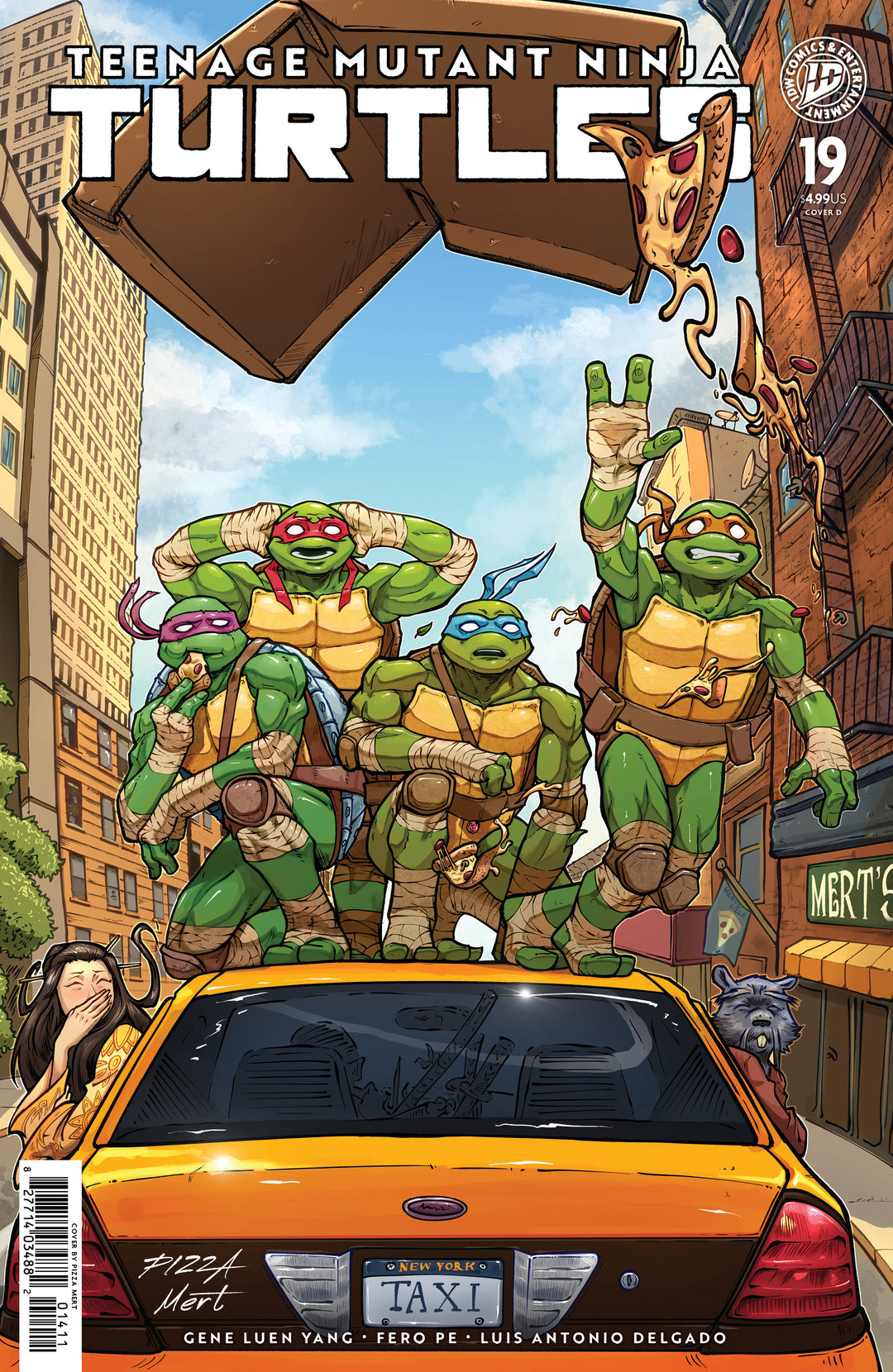 Teenage Mutant Ninja Turtles (2024) #19 Variant D (Mert)