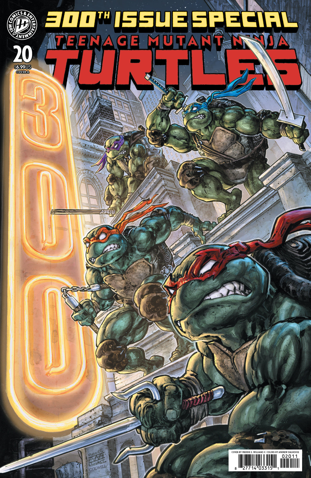 Teenage Mutant Ninja Turtles (2024) #20: 300th Issue Special Cover A (Williams II)