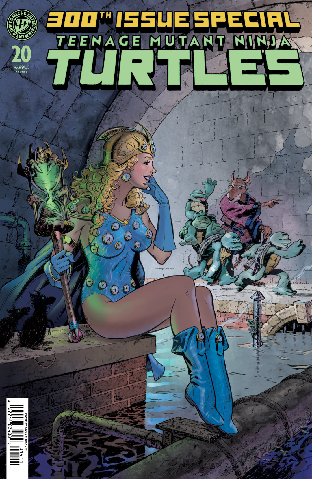 Teenage Mutant Ninja Turtles (2024) #20: 300th Issue Special Variant E (Dooney)