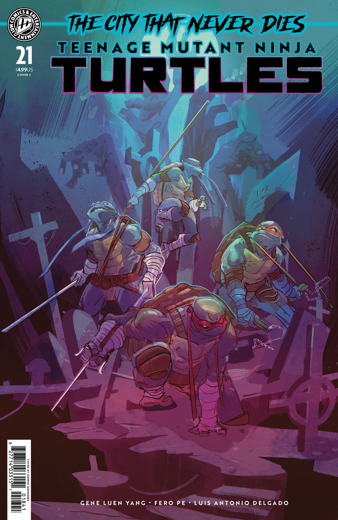 Teenage Mutant Ninja Turtles (2024) #21 Variant C (Menheere)