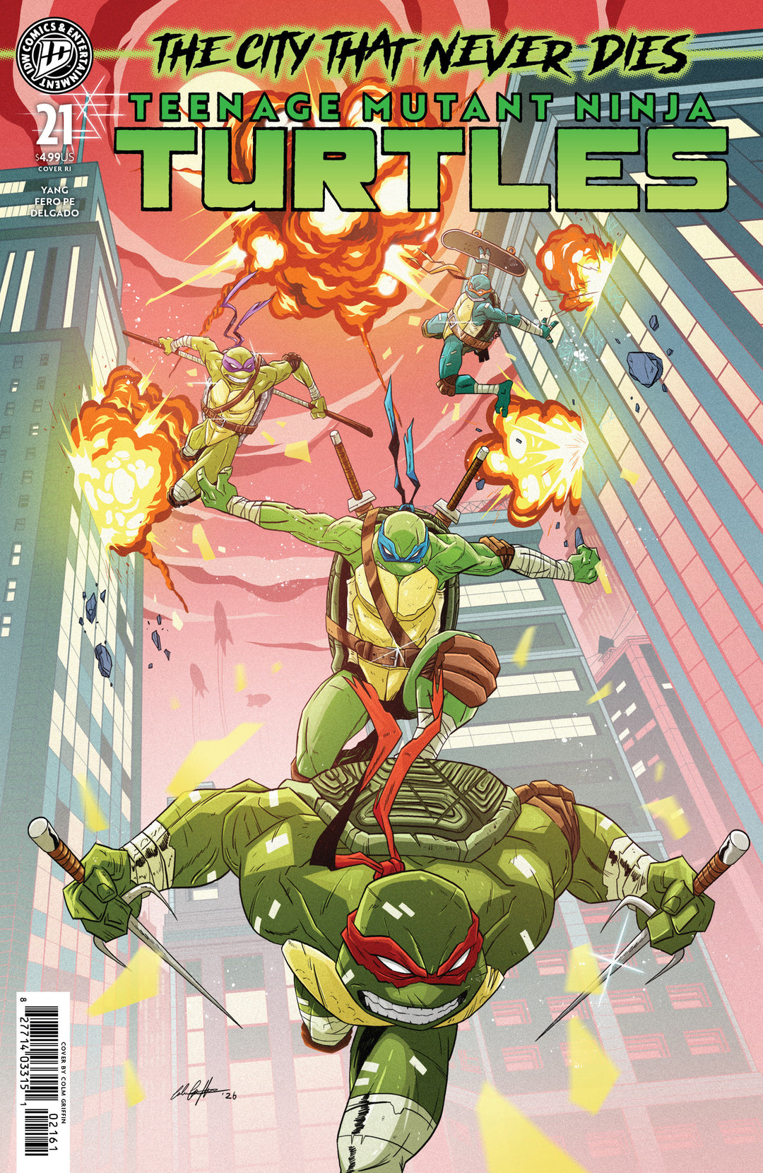 Teenage Mutant Ninja Turtles (2024) #21 Variant G (1:25) (Griffin)
