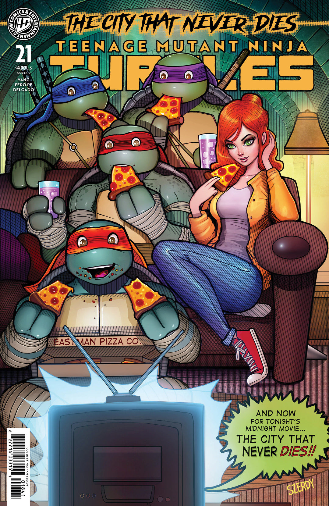 Teenage Mutant Ninja Turtles (2024) #21 Variant E (Szerdy)