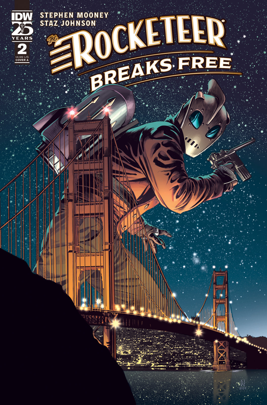 The Rocketeer Breaks Free #2 Cover A (Wheatley)