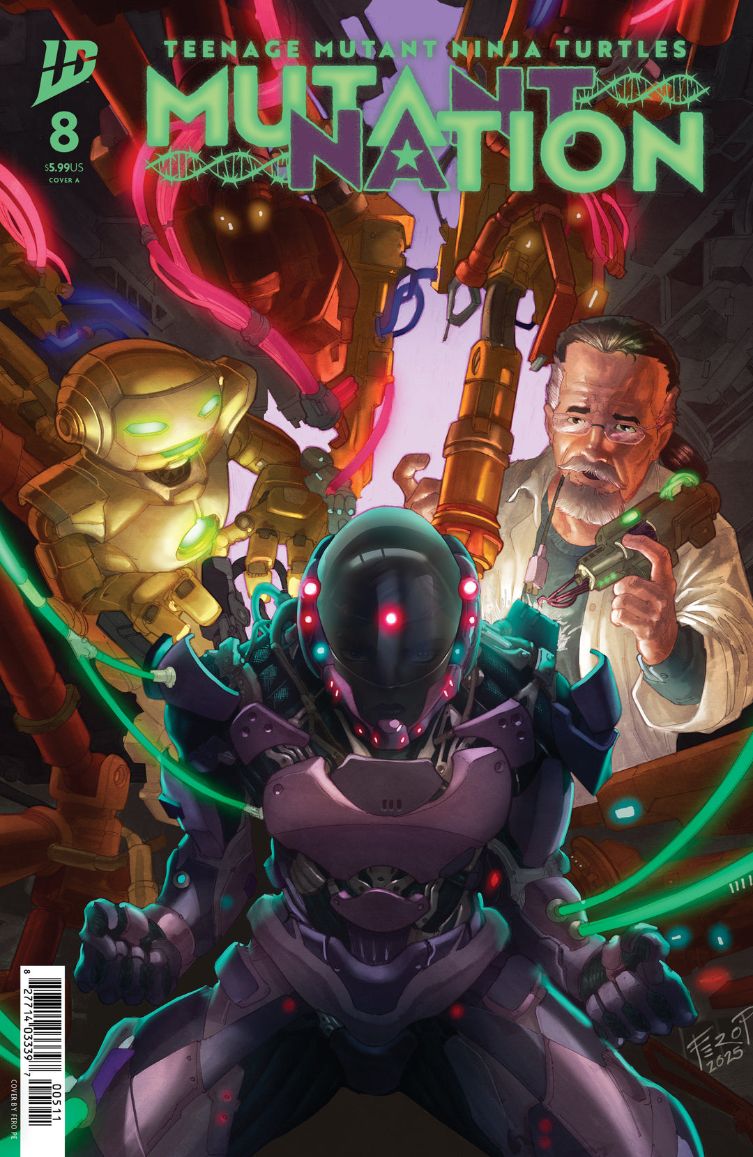 Teenage Mutant Ninja Turtles Mutant Nation #8 Cover A (Pe)