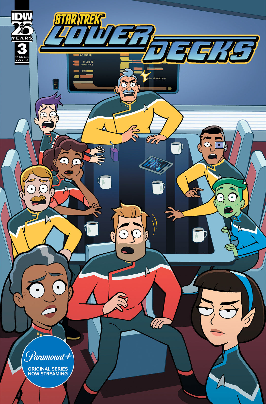 Star Trek Lower Decks (2025) #3 Cover A (Lawrence)