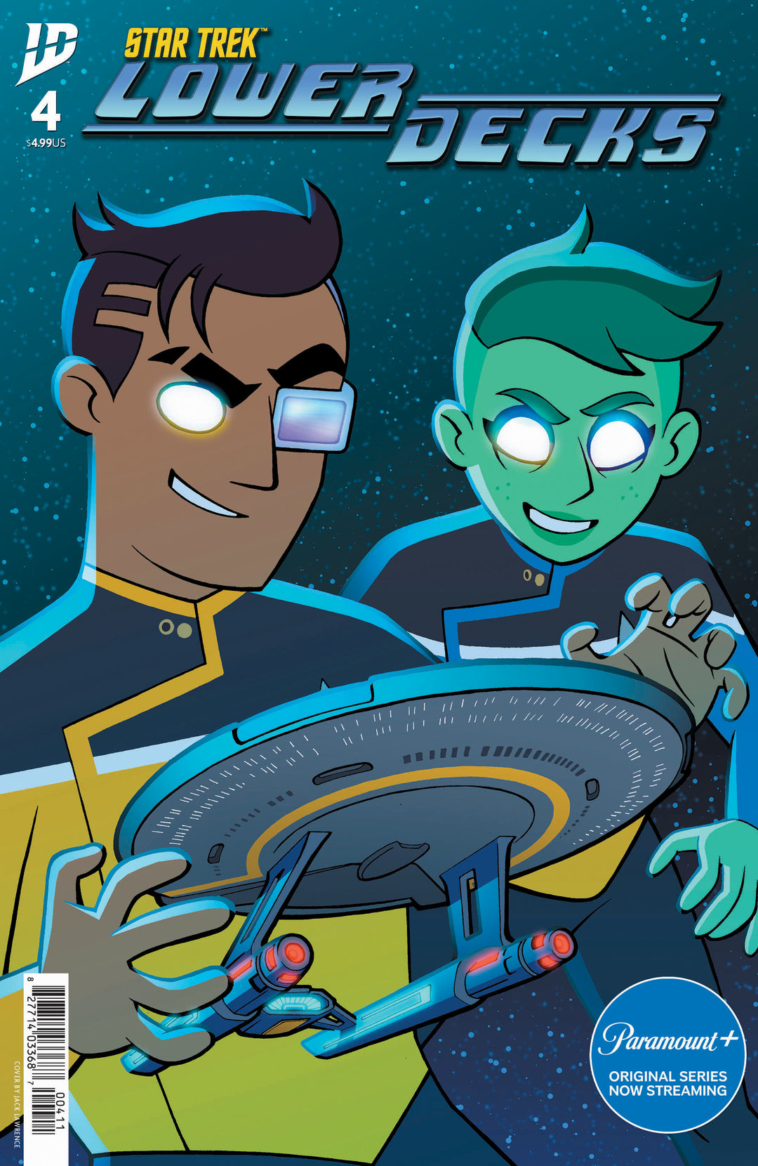 Star Trek Lower Decks (2025) #4 Cover A (Lawrence)