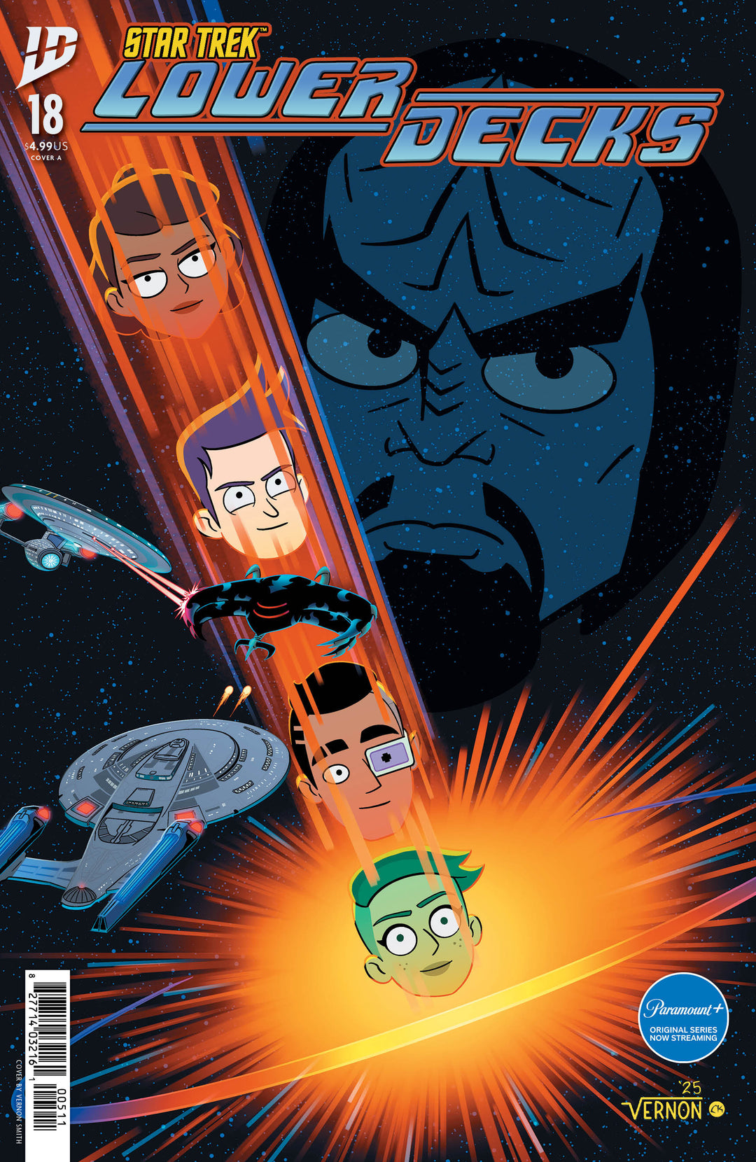Star Trek Lower Decks (2025) #18 Cover A (Smith)