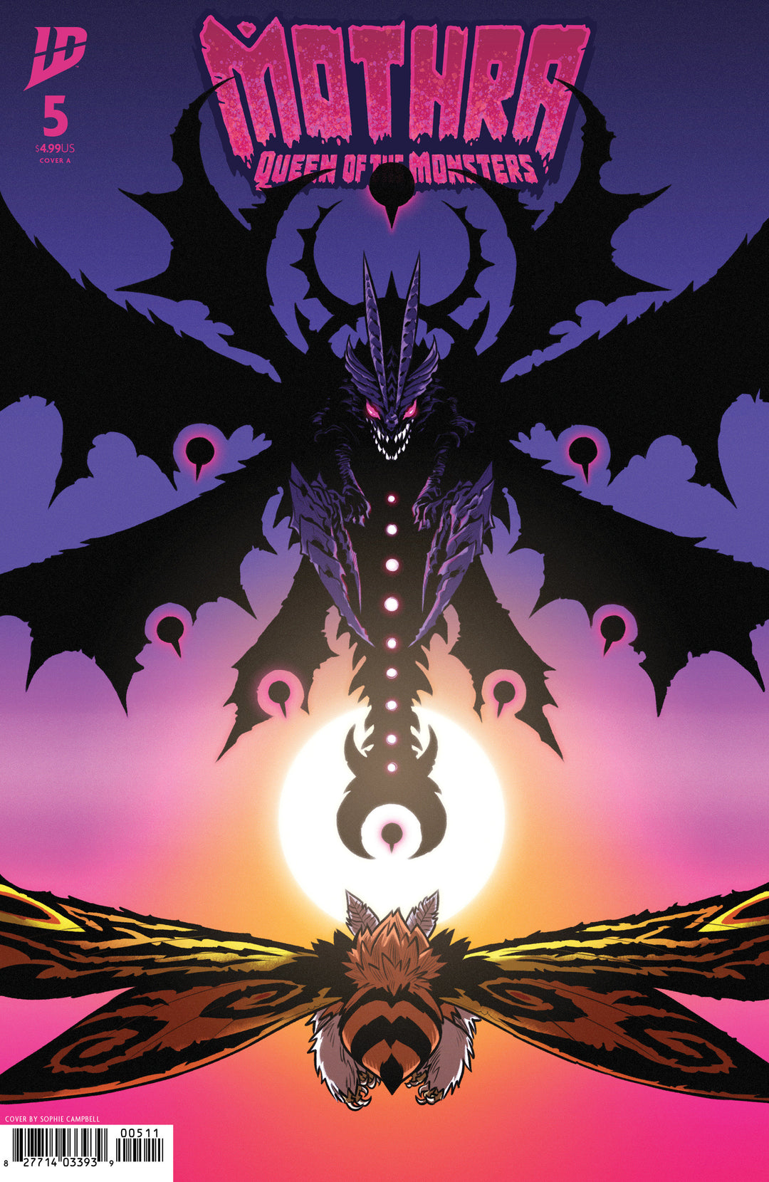 Mothra Queen Of The Monsters #5 Cover A (Campbell)