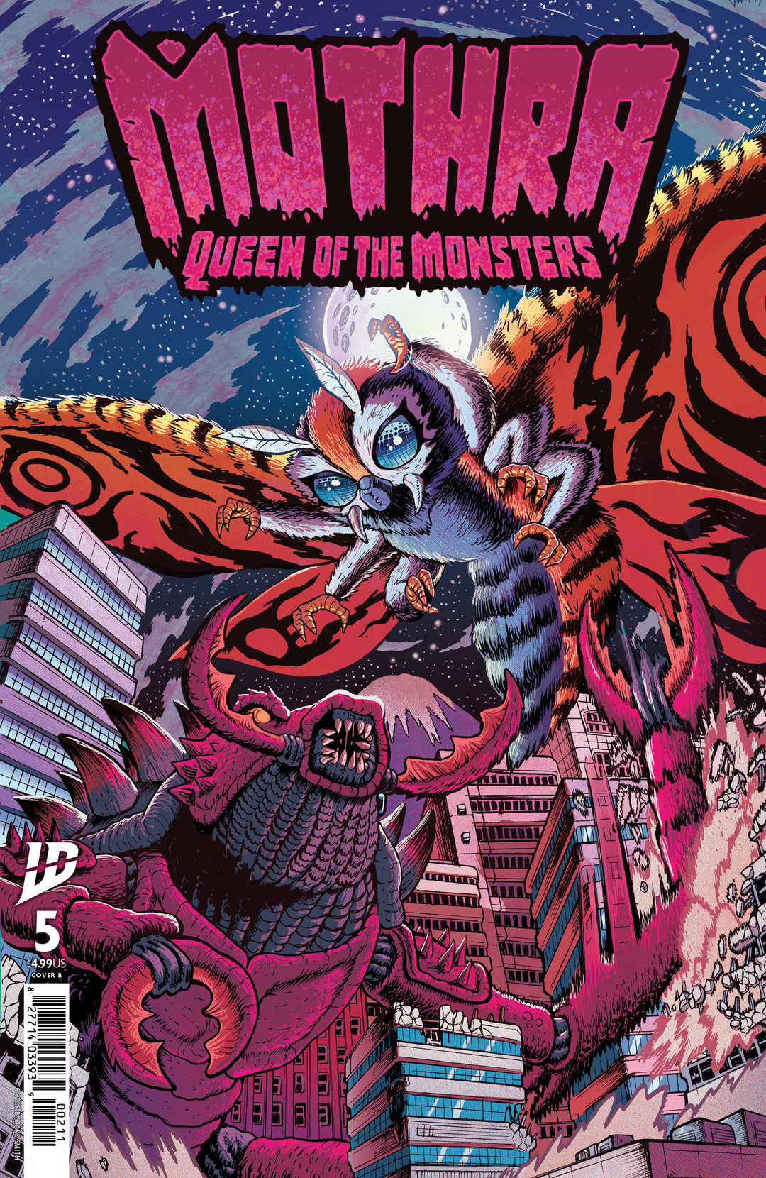Mothra Queen Of The Monsters #5 Variant B (Smith)