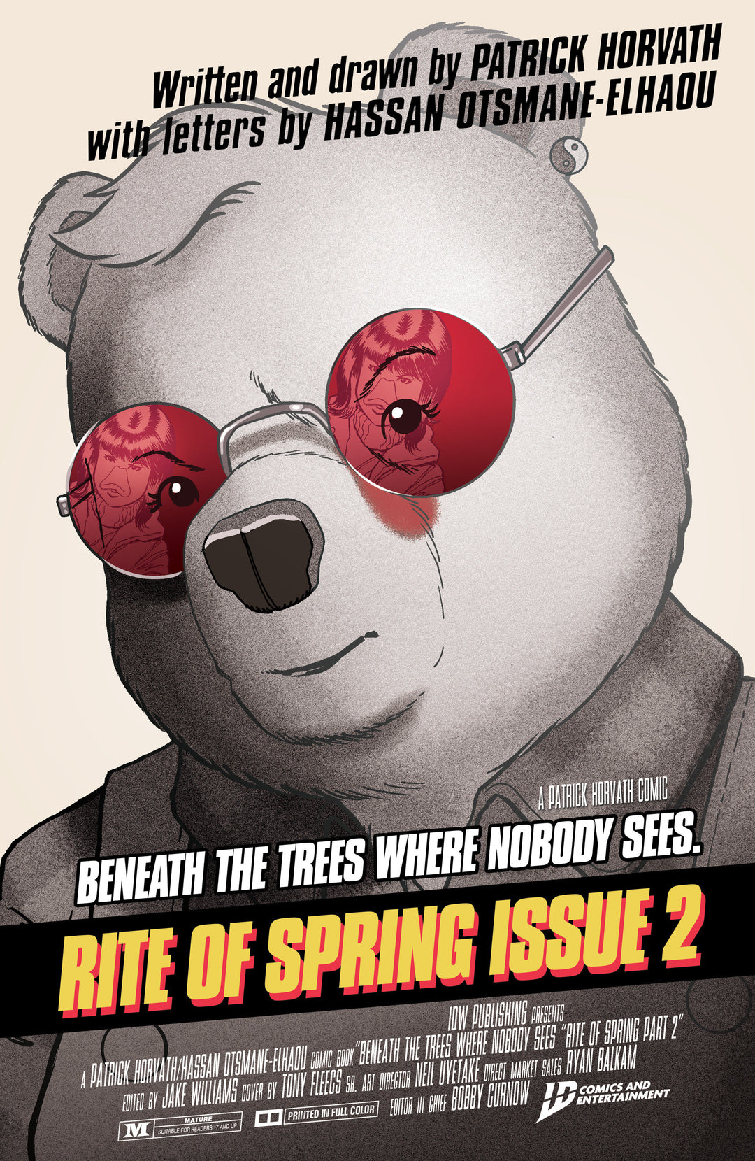 Beneath The Trees Where Nobody Sees Rite Of Spring #2 Variant B (Fleecs Movie Homage Cover)