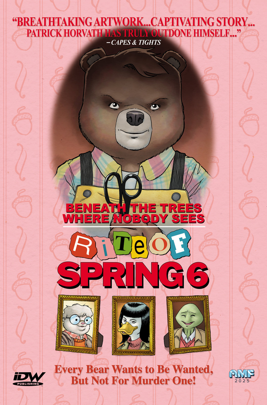 Beneath The Trees Where Nobody Sees Rite Of Spring #6 Variant B (Fleecs Movie Homage Cover)
