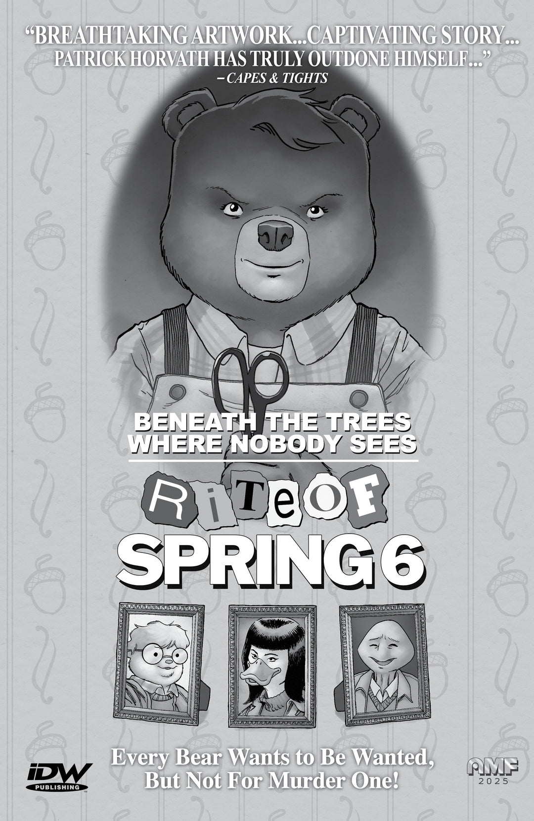 Beneath The Trees Where Nobody Sees: Rite Of Spring #6 Variant E 1:25 (Fleecs Inks)