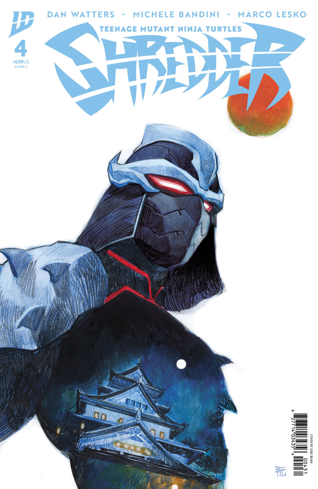 Teenage Mutant Ninja Turtles Shredder #4 Variant C (Ruan)