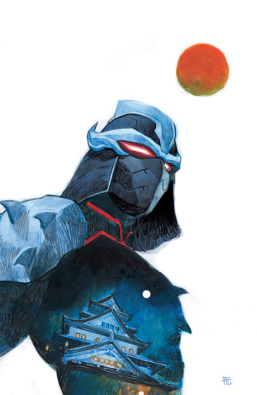 Teenage Mutant Ninja Turtles Shredder #4 Variant E (1:25) (Ruan Full Art)