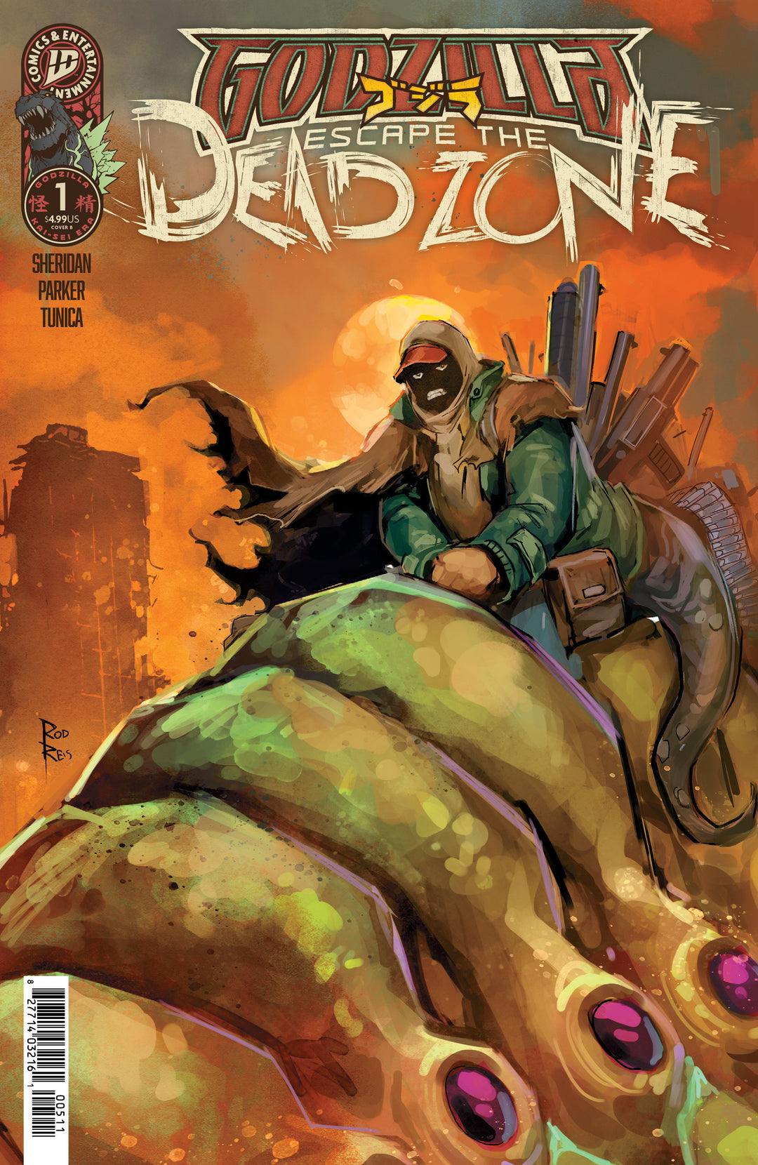 Godzilla Escape The Deadzone [Kai-Sei Era] #1 Variant B (Reis)