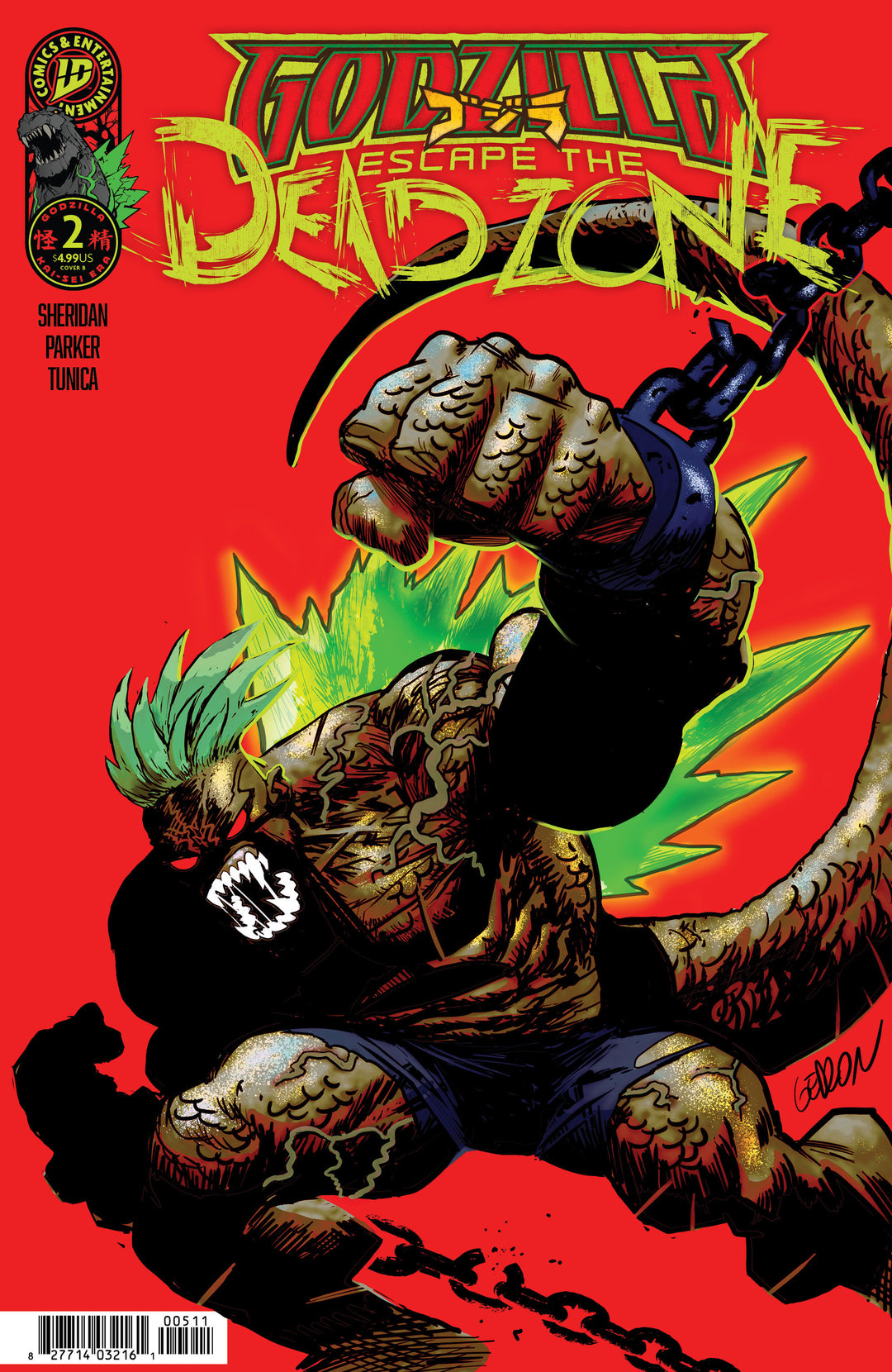 Godzilla Escape The Deadzone [Kai Sei Era] #2 Variant B (Gedeon)