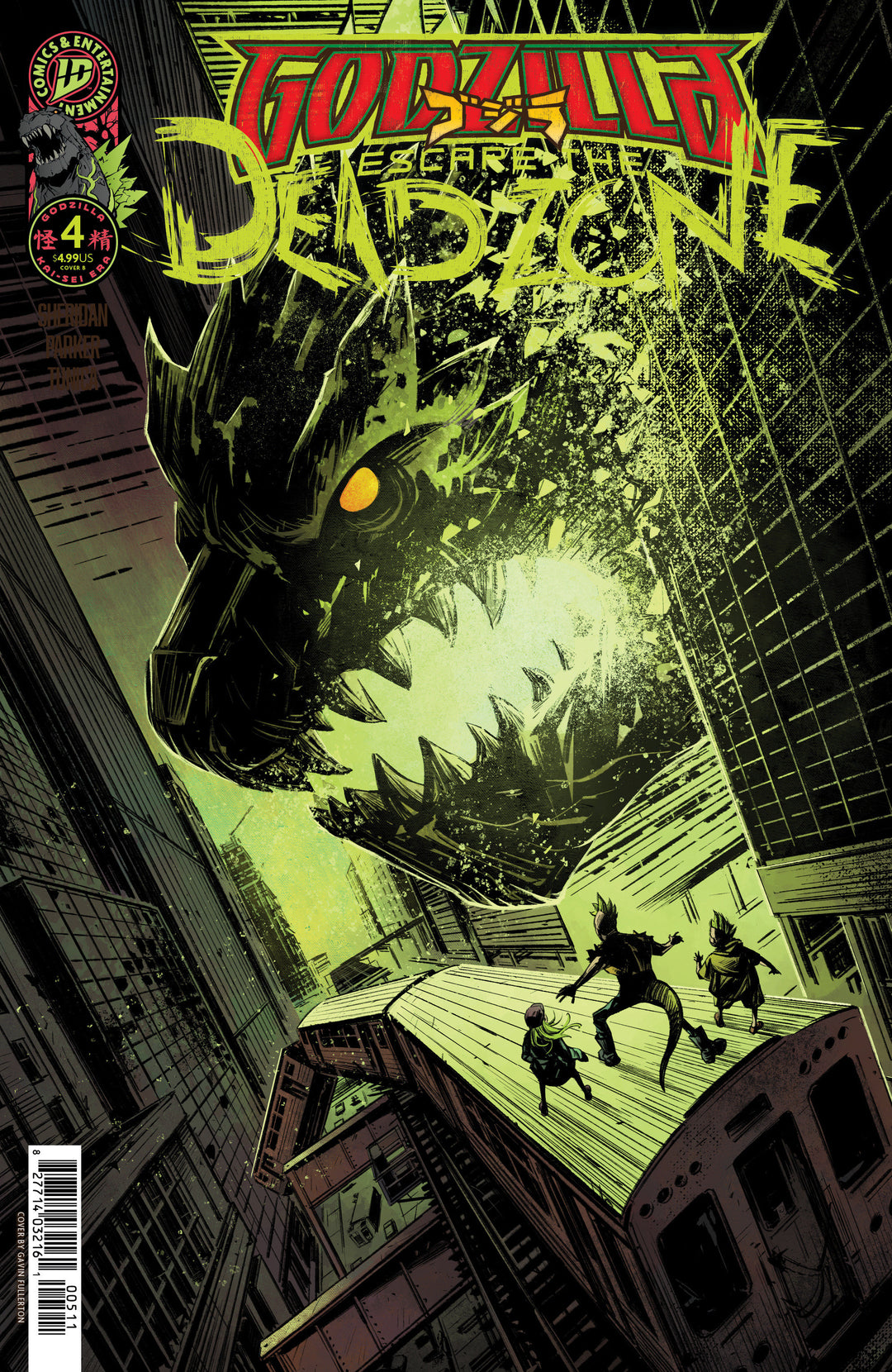 Godzilla Escape The Deadzone [Kai Sei Era] #4 Variant B (Fullerton)