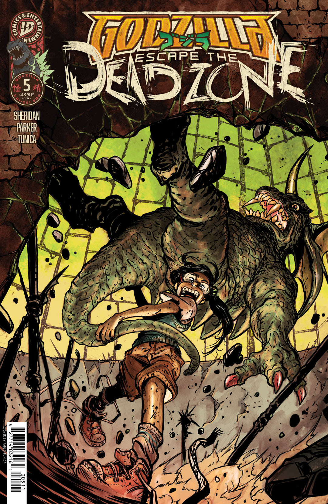 Godzilla Escape The Deadzone [Kai-Sei Era] #5 Cover A (Tunica)