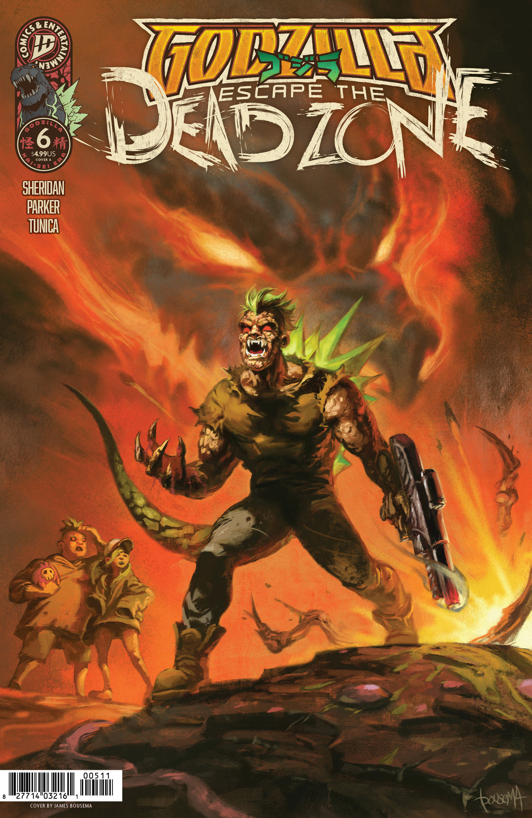 Godzilla Escape The Deadzone [Kai Sei Era] #6 Variant B (Bousema)