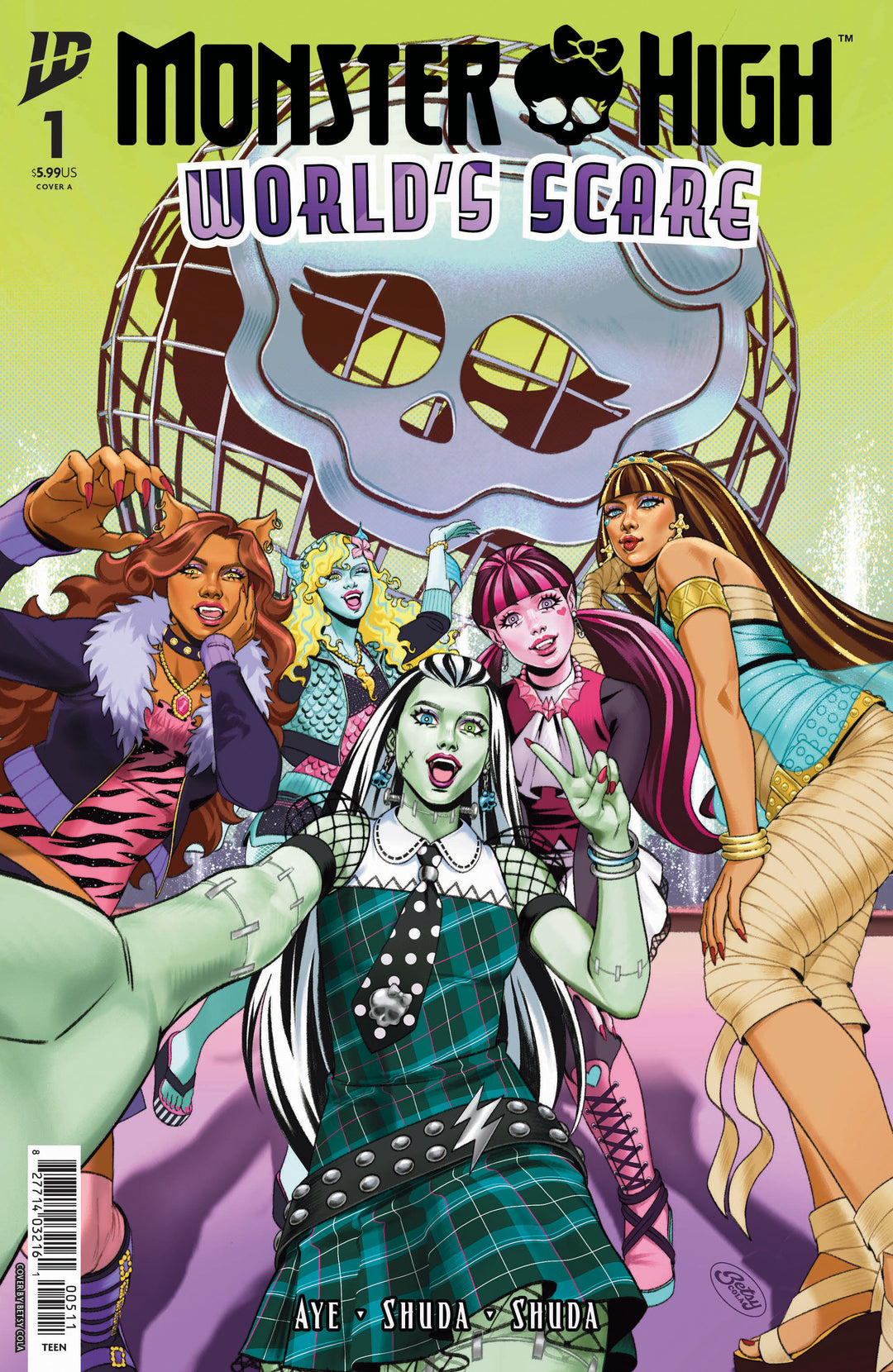 Monster High World's Scare #1 Cover A (Cola)