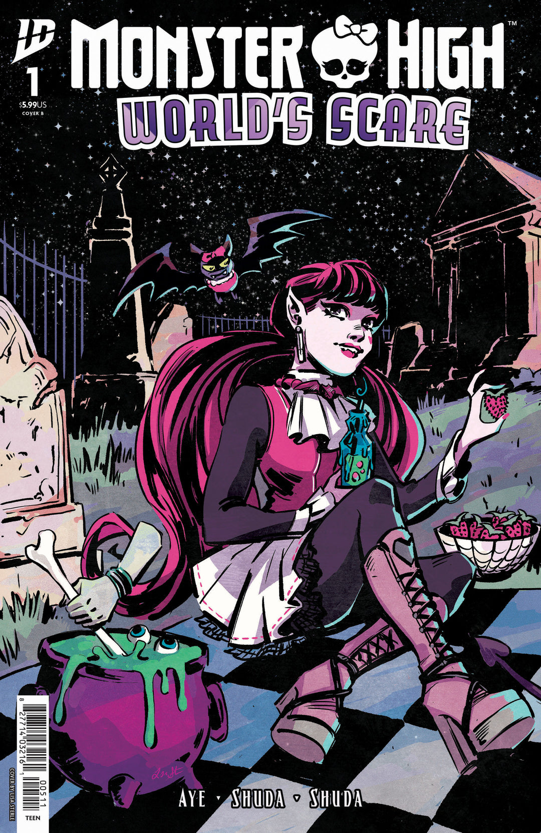 Monster High World's Scare #1 Variant B (Sterle)