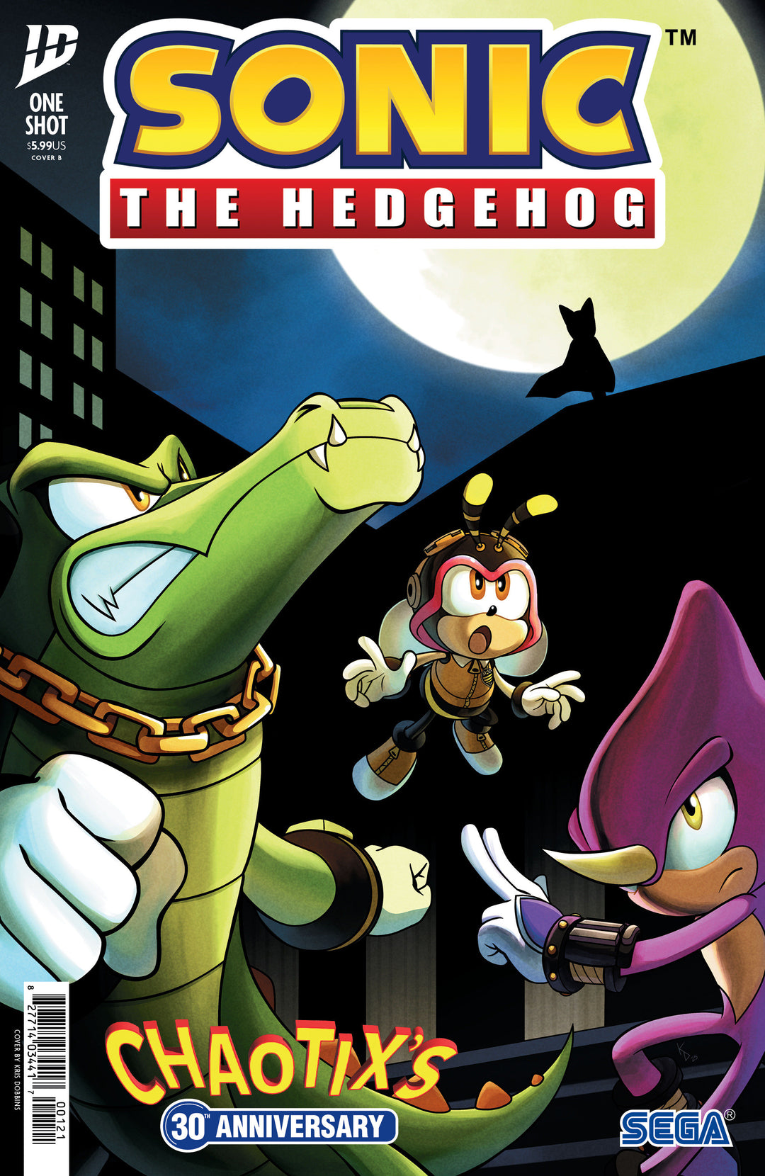 Sonic The Hedgehog Chaotix's 30th Anniversary Special (One Shot) Variant B (Dobbins)