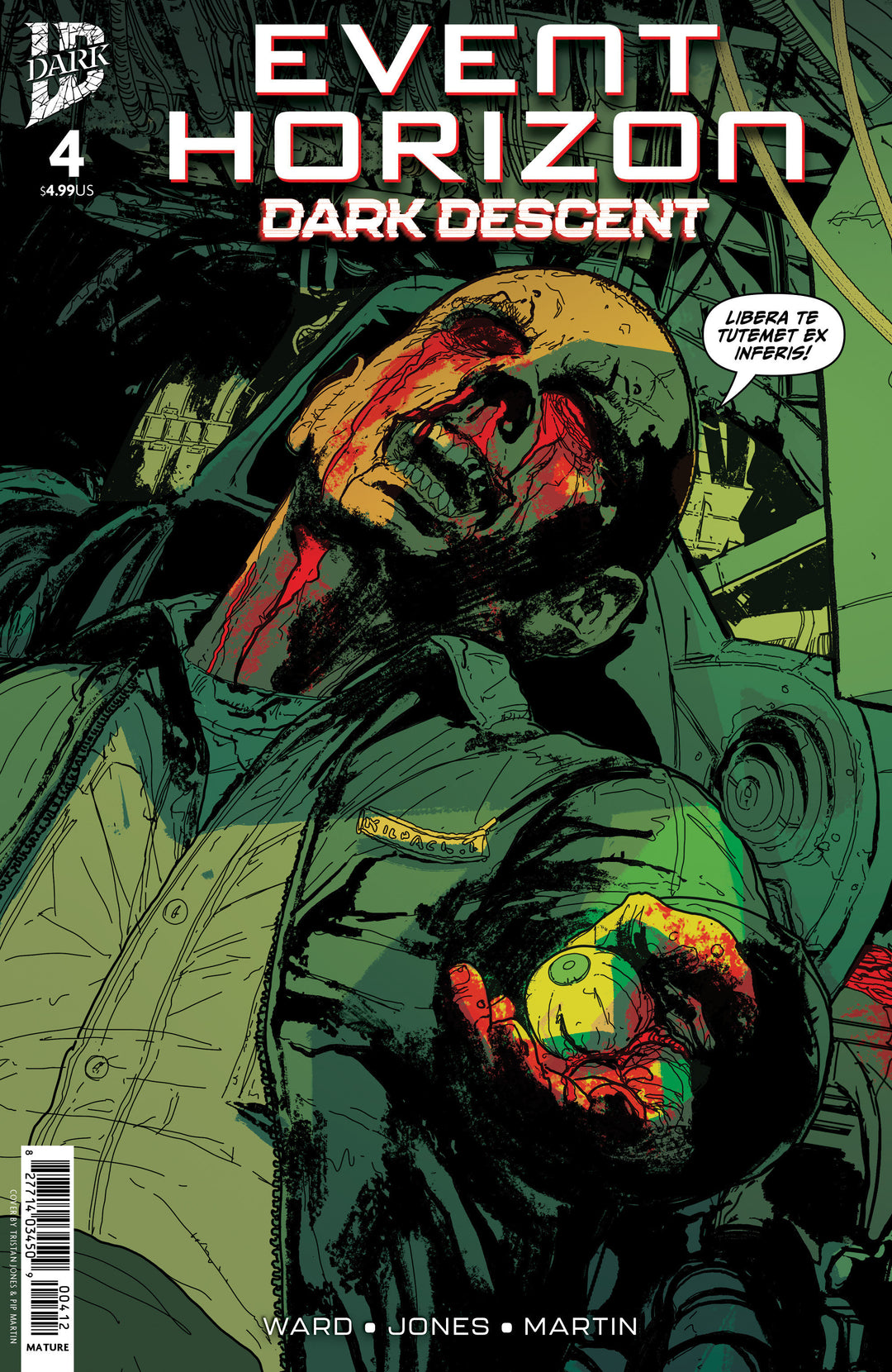 Event Horizon: Dark Descent #4 Variant (2nd Printing) Cover A (Jones)