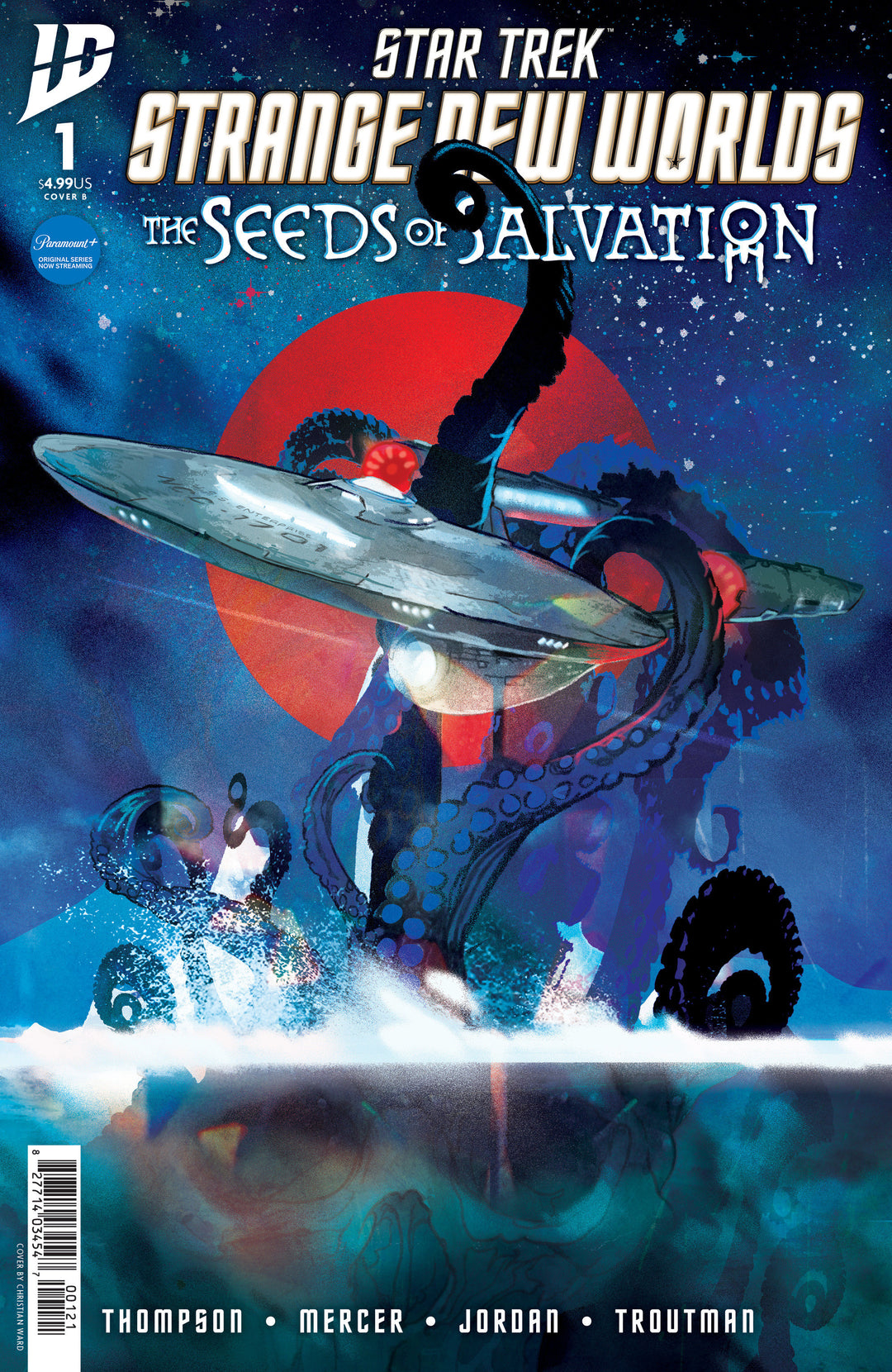 Star Trek Strange New Worlds The Seeds Of Salvation #1 Variant B (Ward)