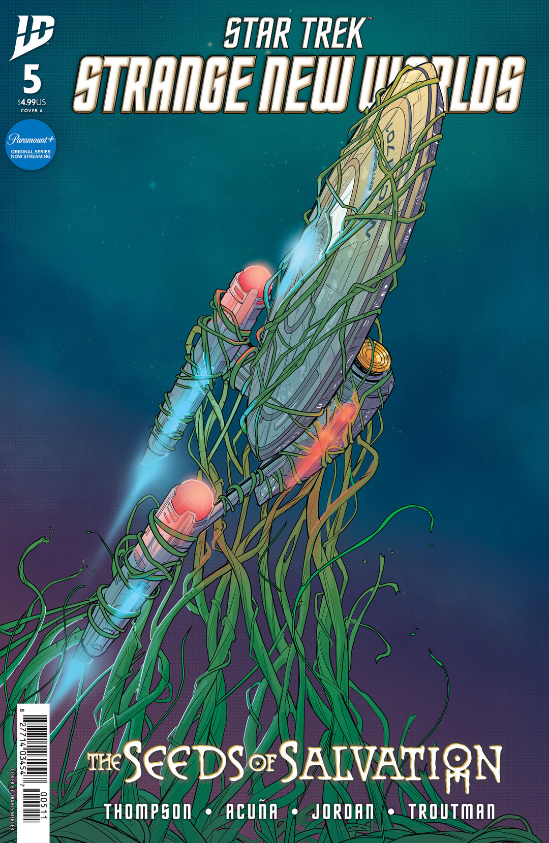 Star Trek Strange New Worlds The Seeds Of Salvation #5 Cover A (Mercer)