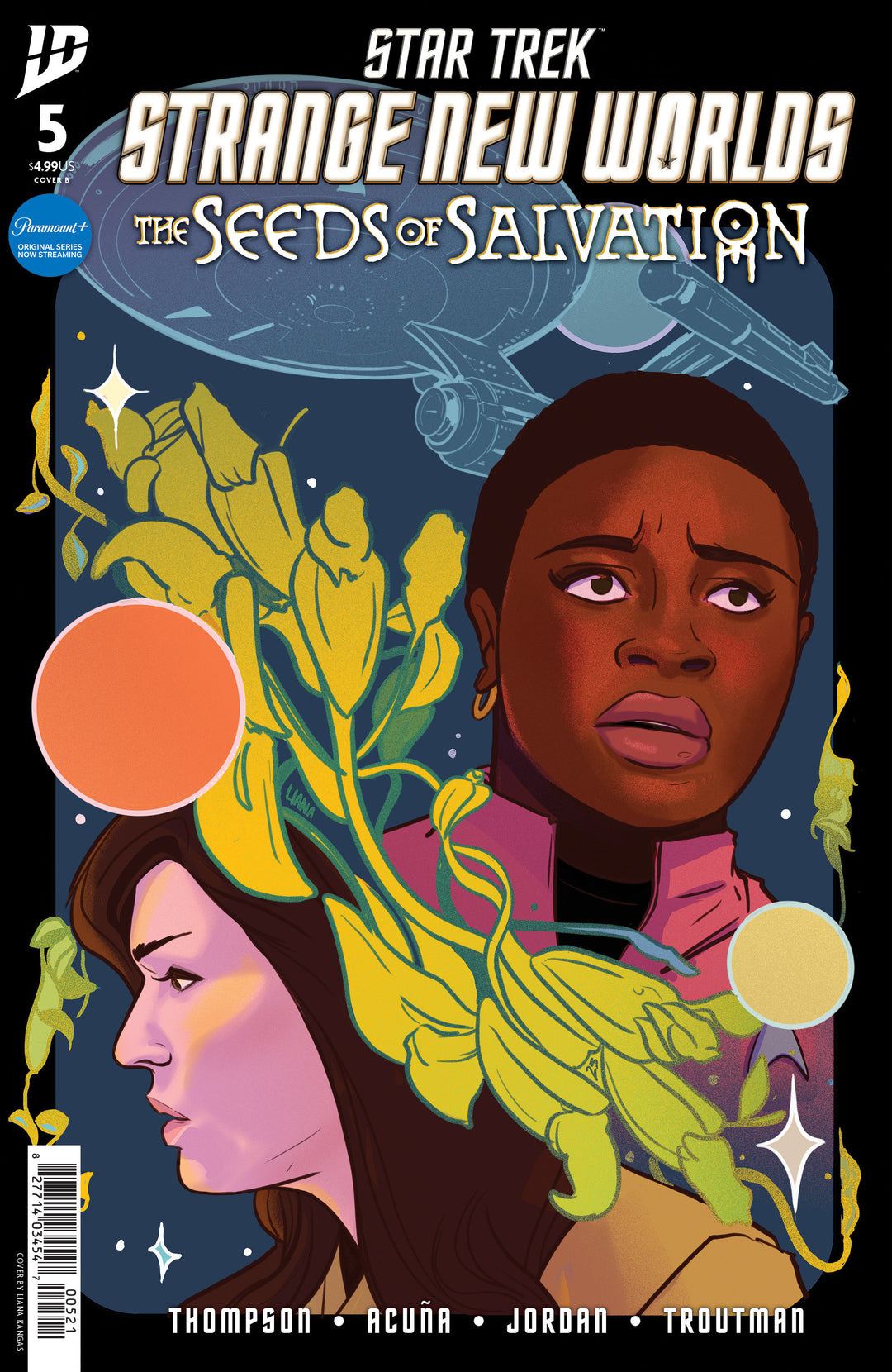 Star Trek Strange New Worlds The Seeds Of Salvation #5 Variant B (Kangas)