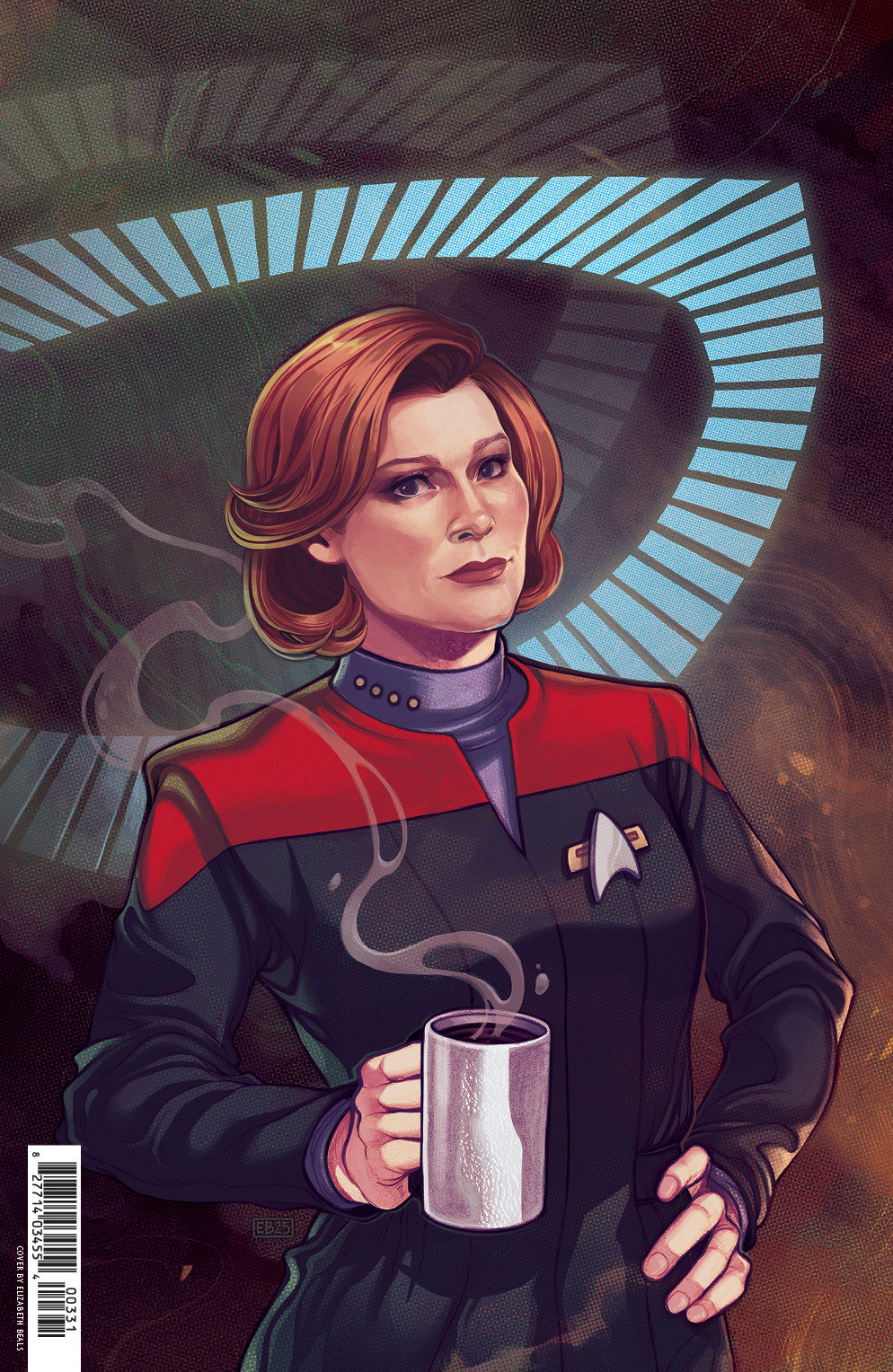 Star Trek Voyager Homecoming #3 Variant C (1:10) (Beals Full Art)