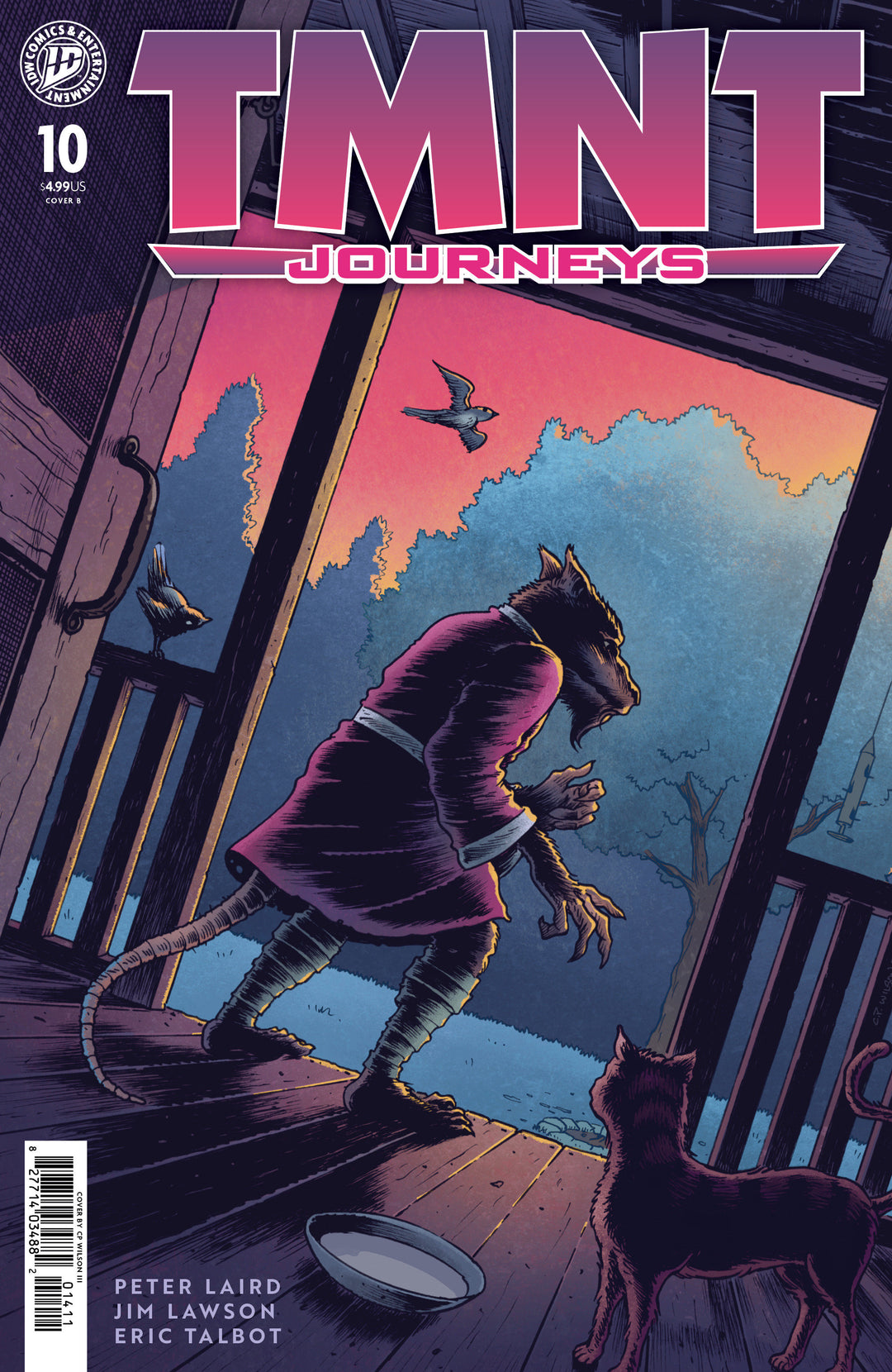 Teenage Mutant Ninja Turtles Journeys #10 Variant B (Wilson III)