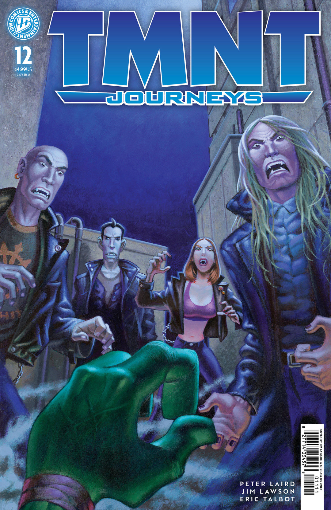 Teenage Mutant Ninja Turtles Journeys #12 Cover A (Dooney & Lawson)